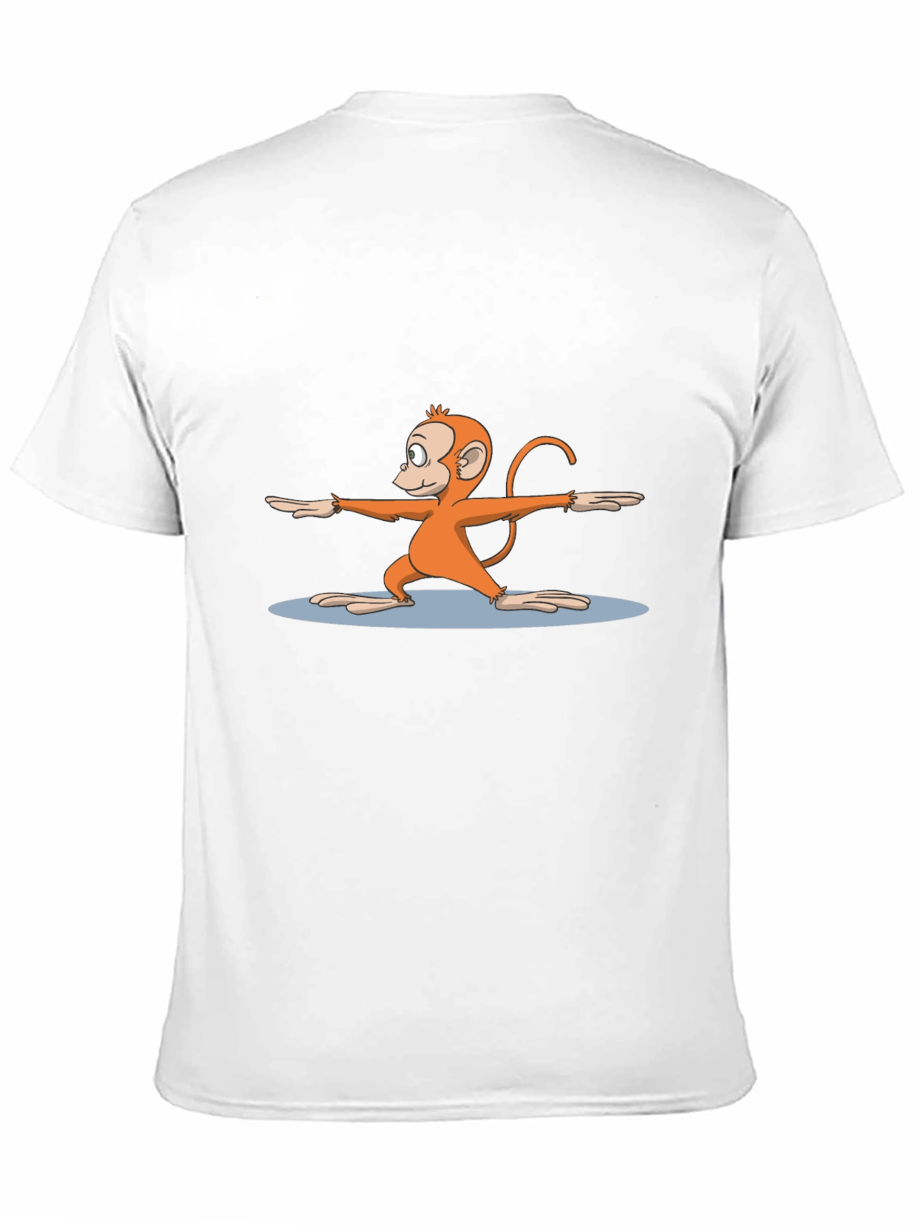 Yoga Monkey Black T-Shirt - Cool Graphic Tee