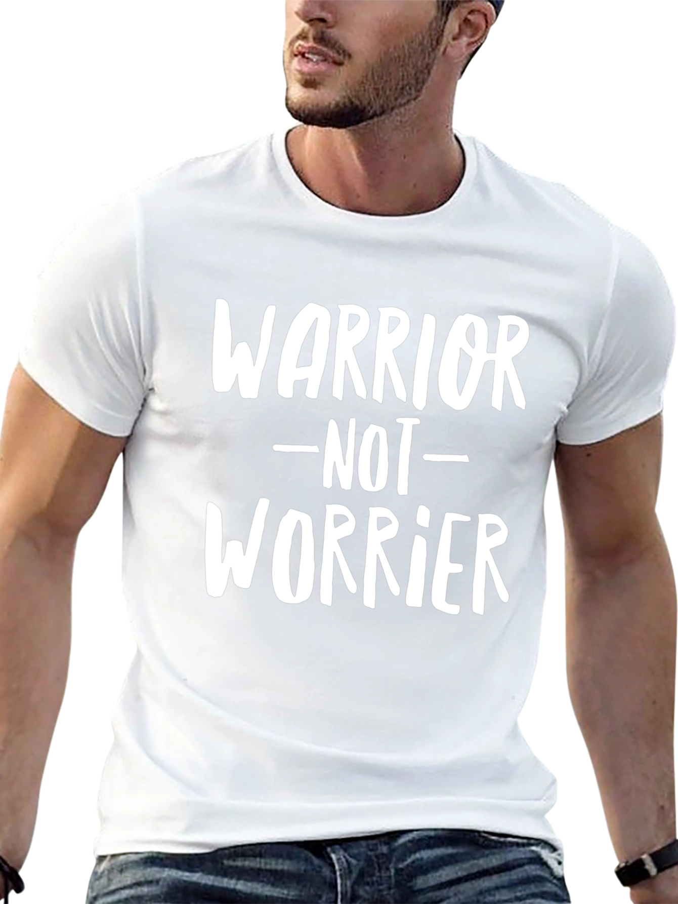 Warrior Not Worrier Graphic Tee