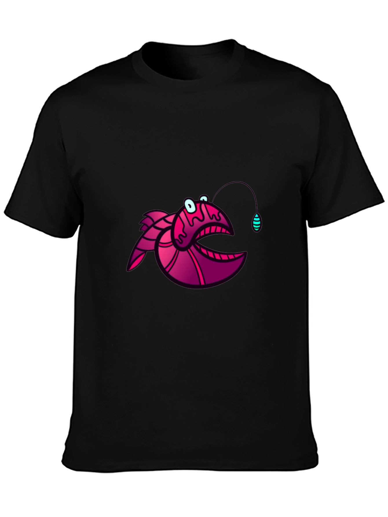 Angler Fish Graphic Tee - Unique Design