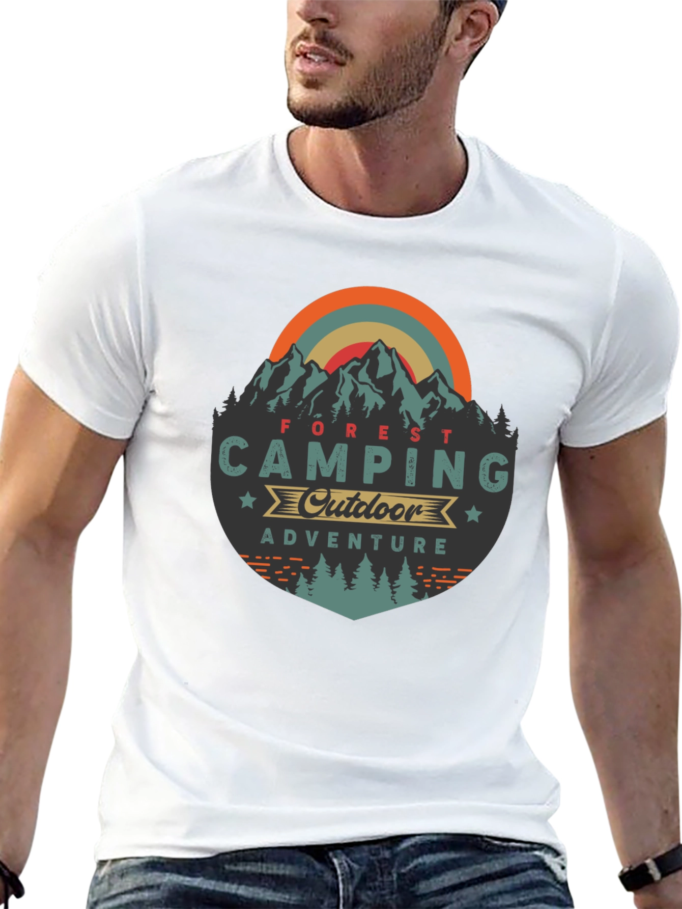 Camping Adventure Graphic Tee