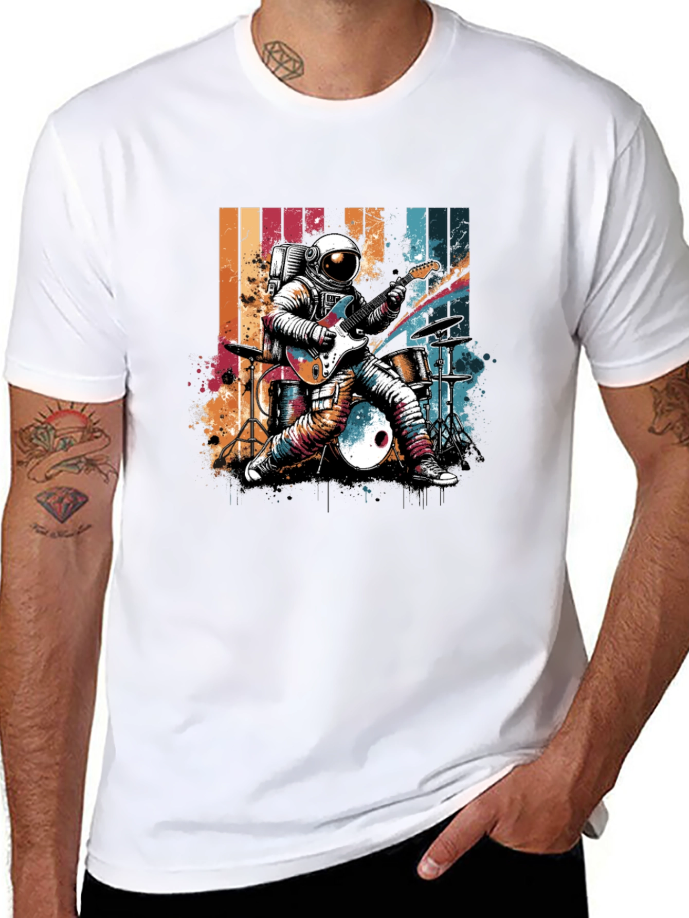 Astronaut Guitarist T-Shirt