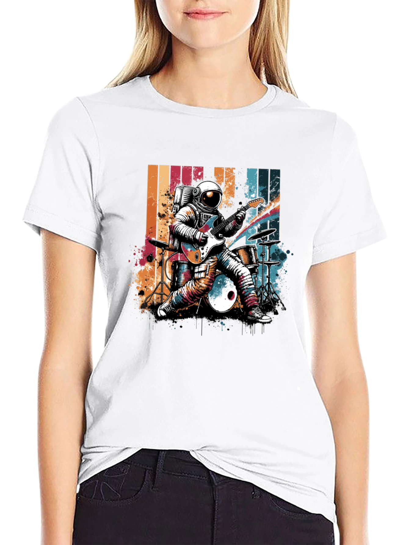 Astronaut Guitarist T-Shirt