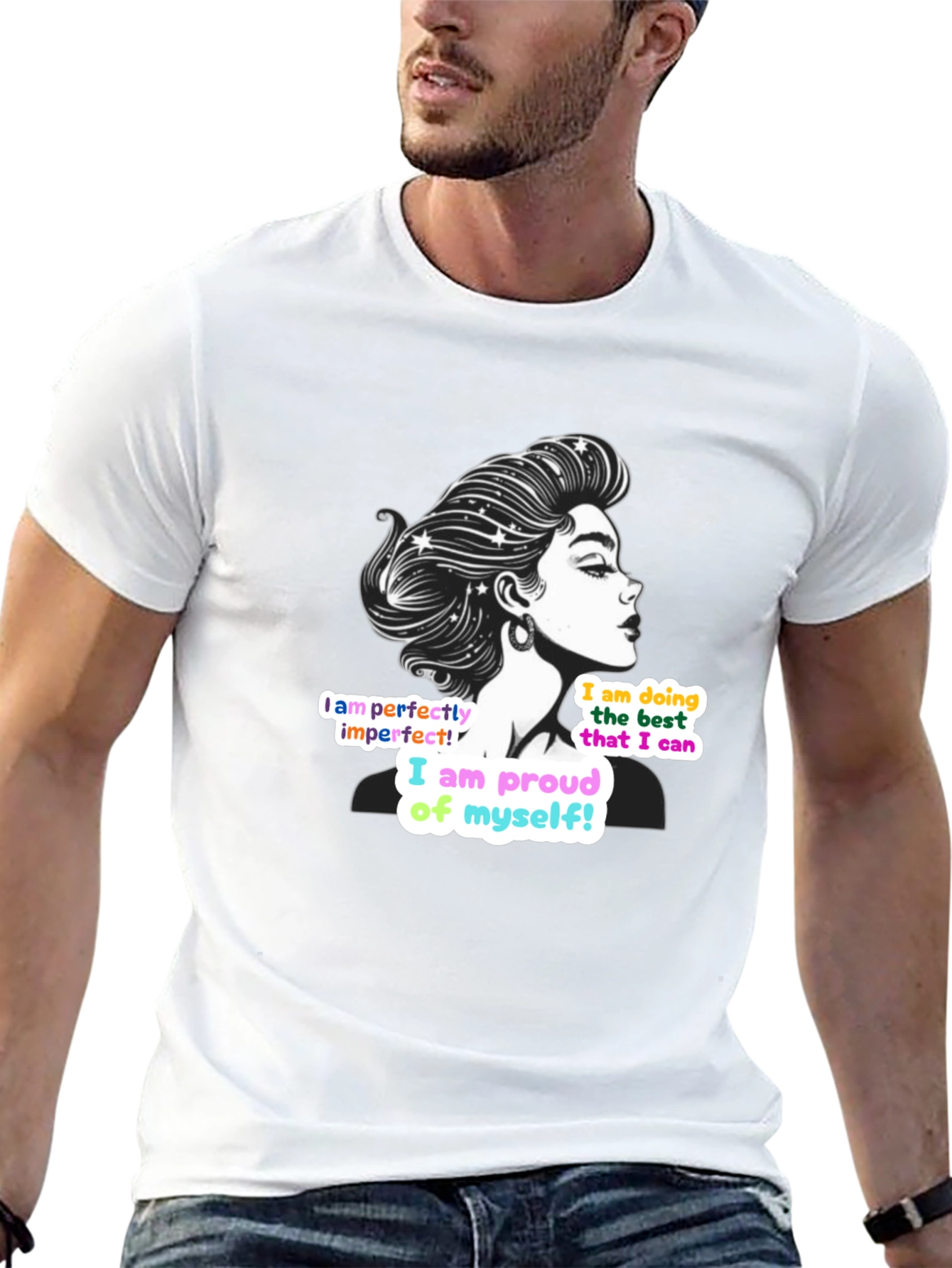 Empowering Woman T-Shirt: Perfectly Imperfect Design