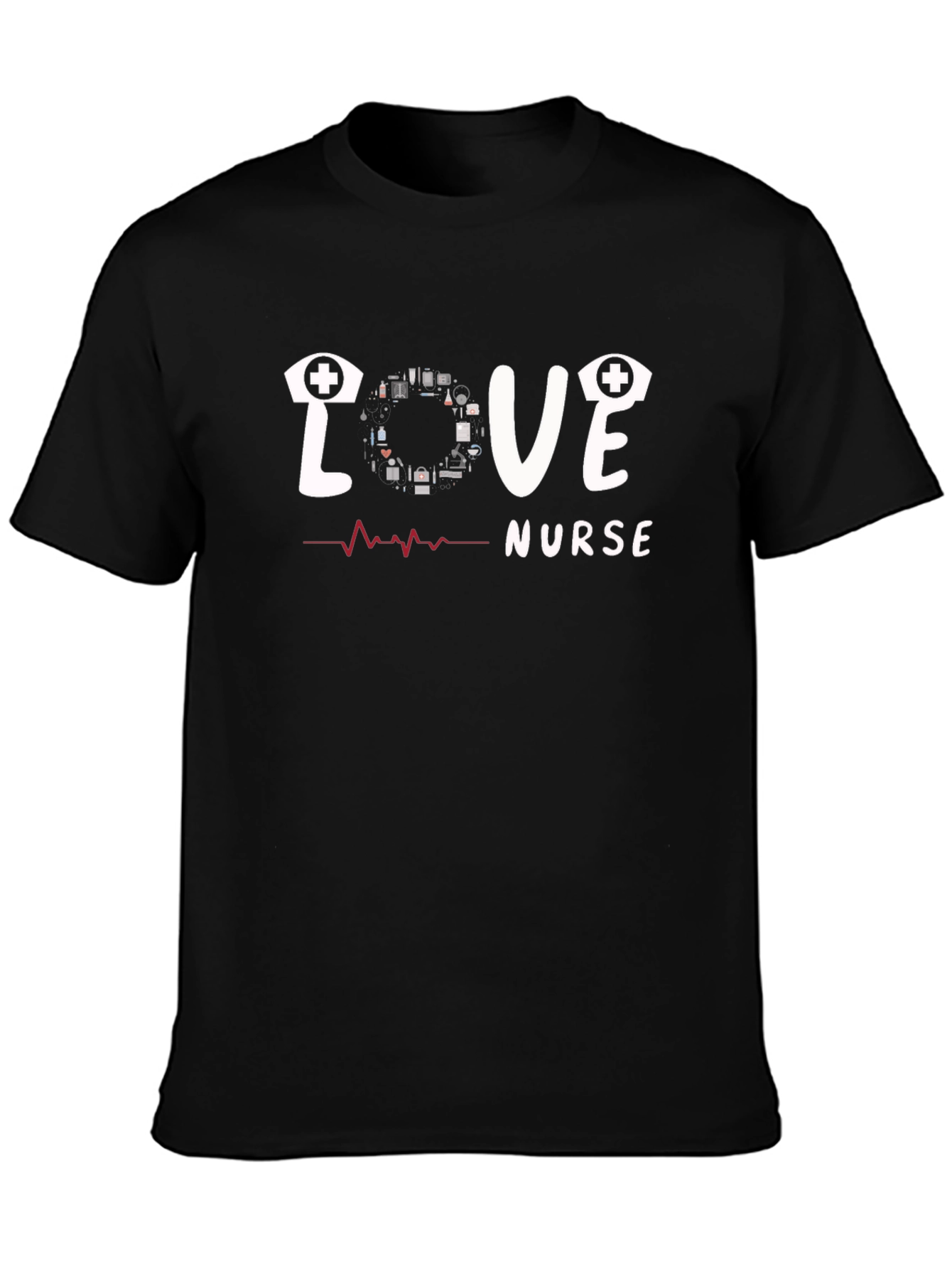Love Nurse Graphic T-Shirt - Unisex
