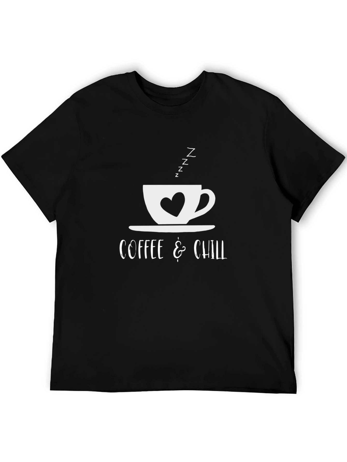 Coffee & Chill T-Shirt - Relaxing Cozy Design