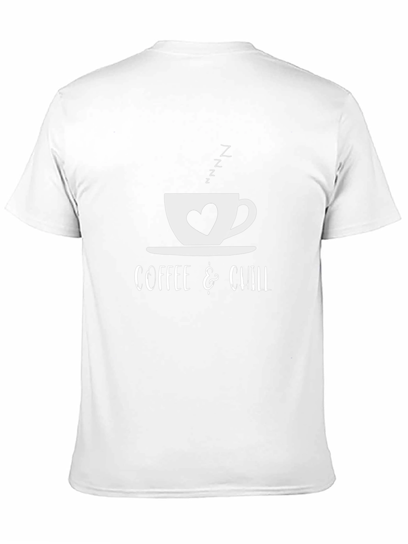 Coffee & Chill T-Shirt - Relaxing Cozy Design