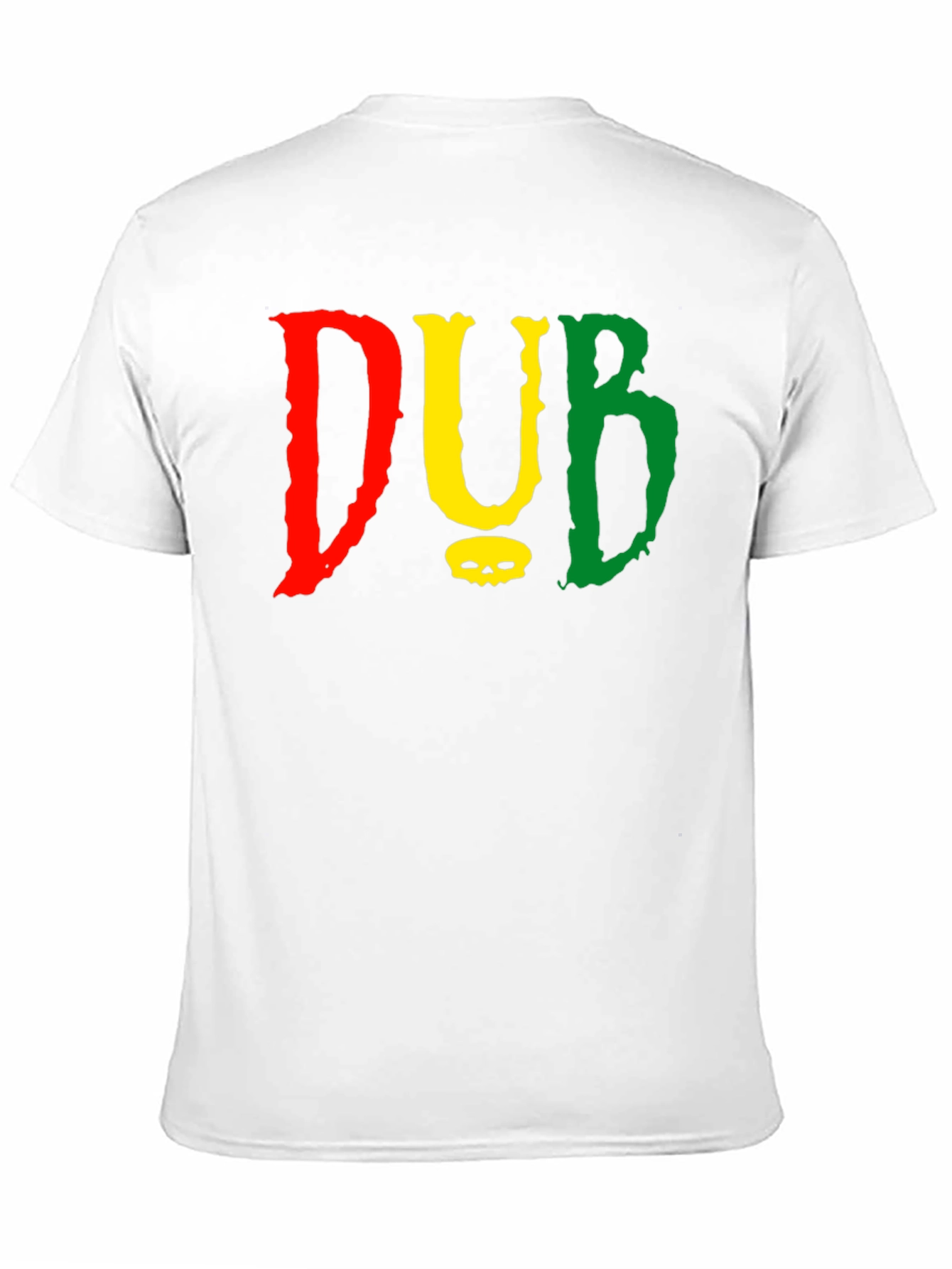 DUB Reggae Style T-Shirt - Red Yellow Green