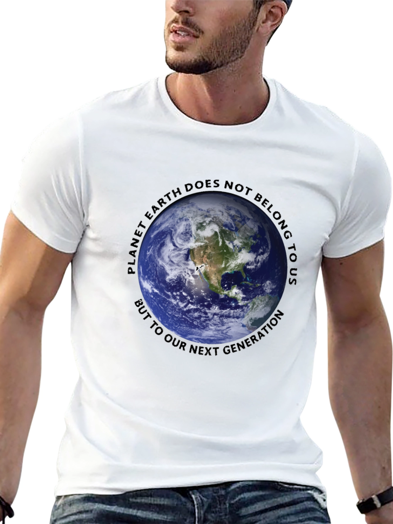 Earth Generation T-Shirt - Planet Conservation Tee