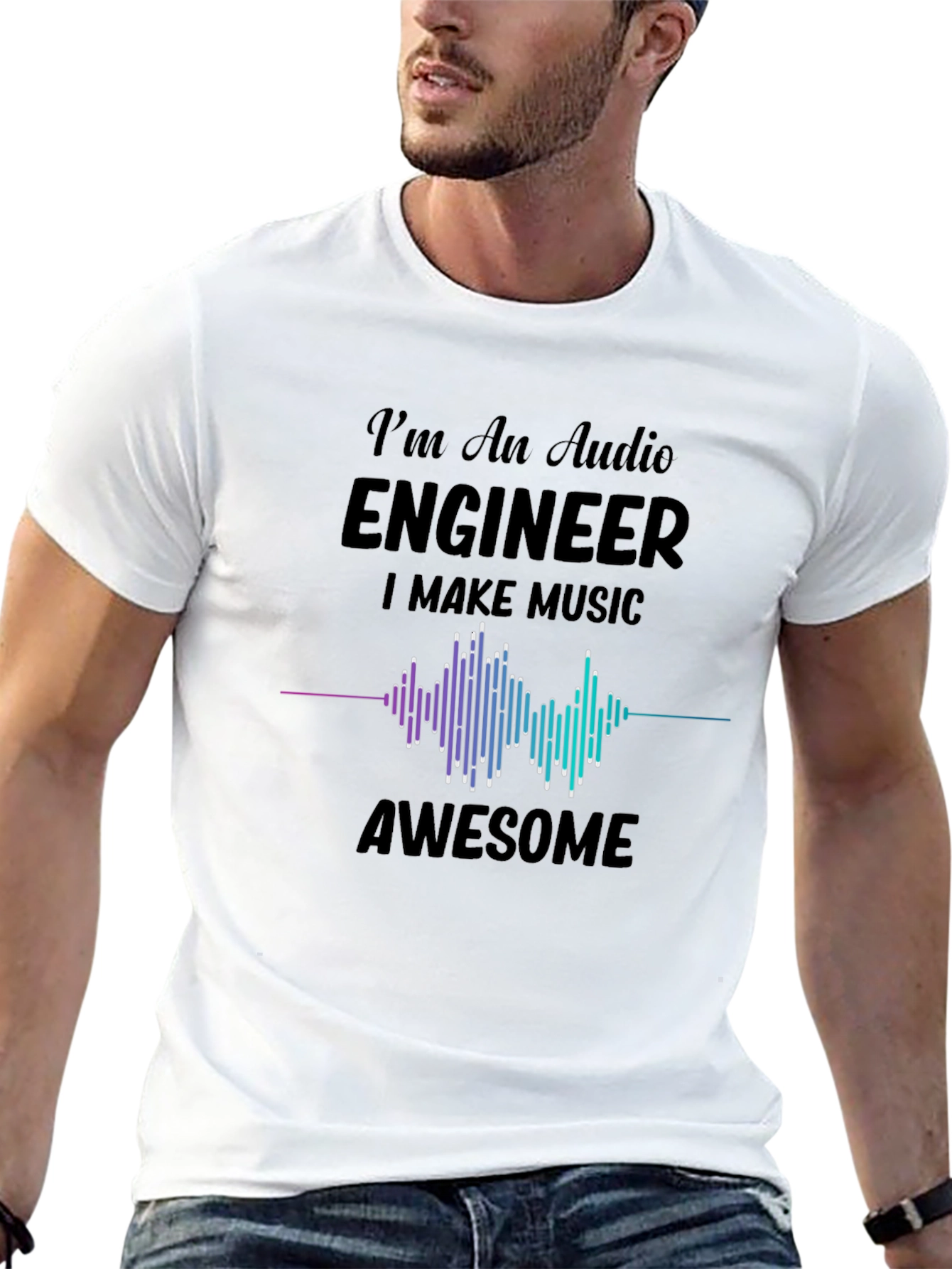 Audio Engineer T-Shirt - Music Maker Graphic Tee