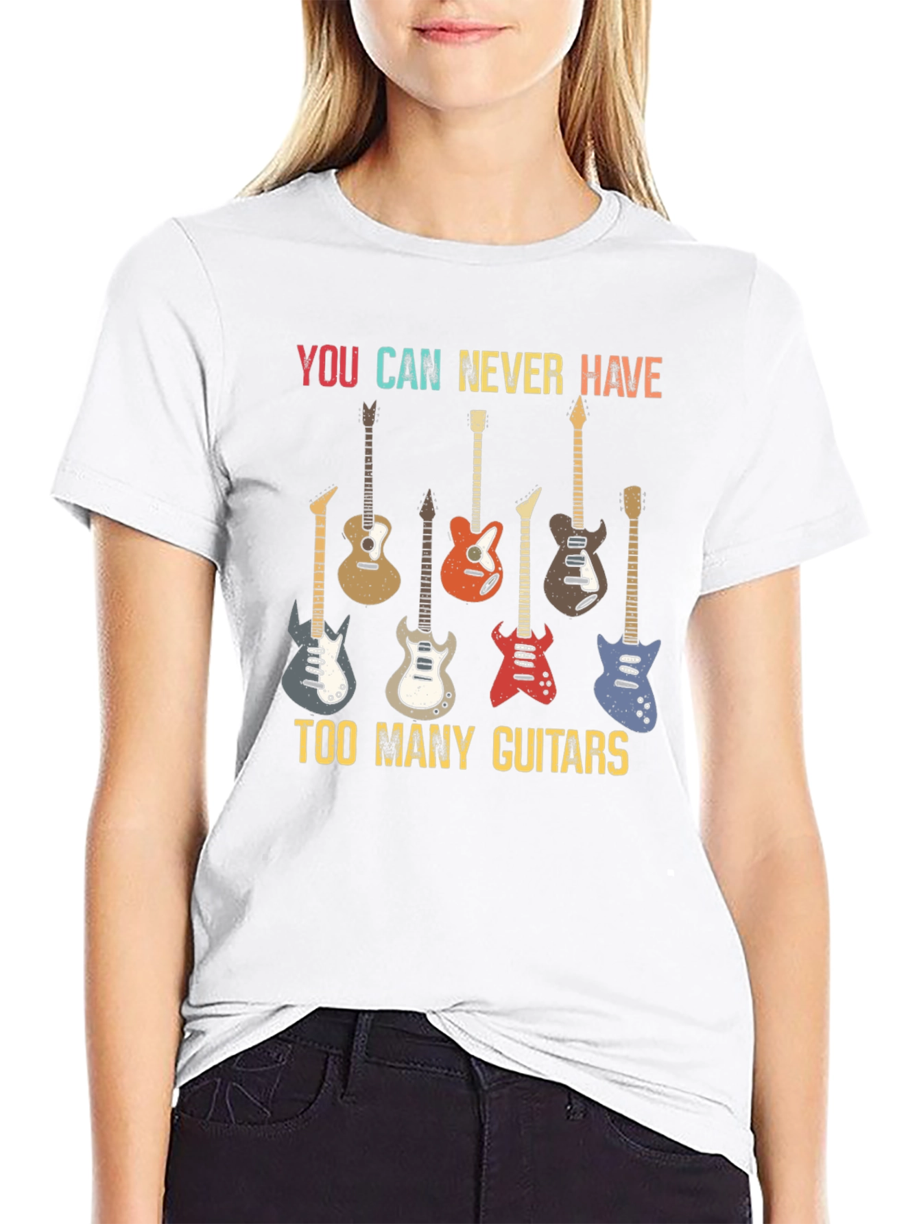 You Can Never Have Too Many Guitars Graphic Tee