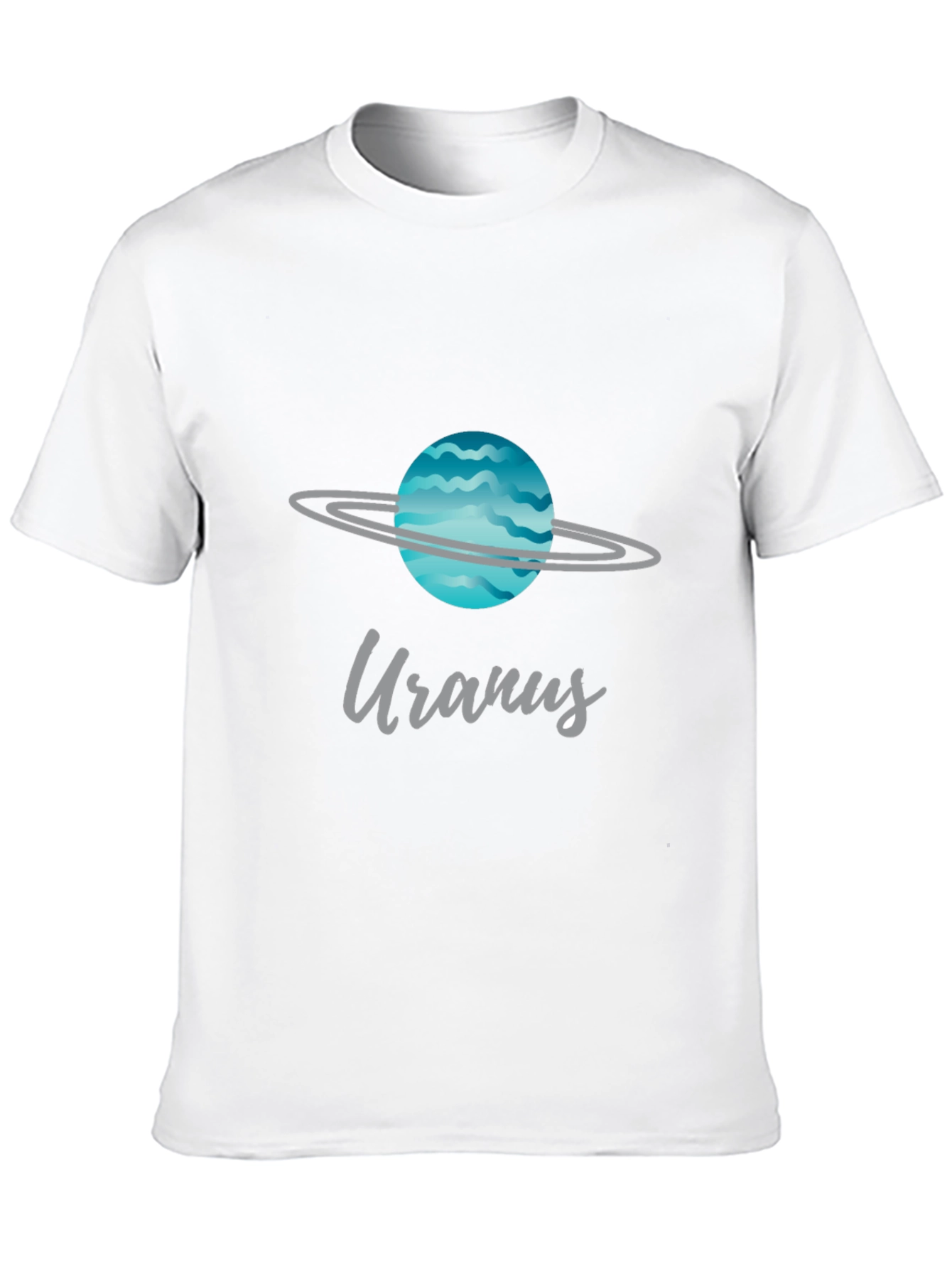 Uranus Planet Graphic Tee - Space Style!