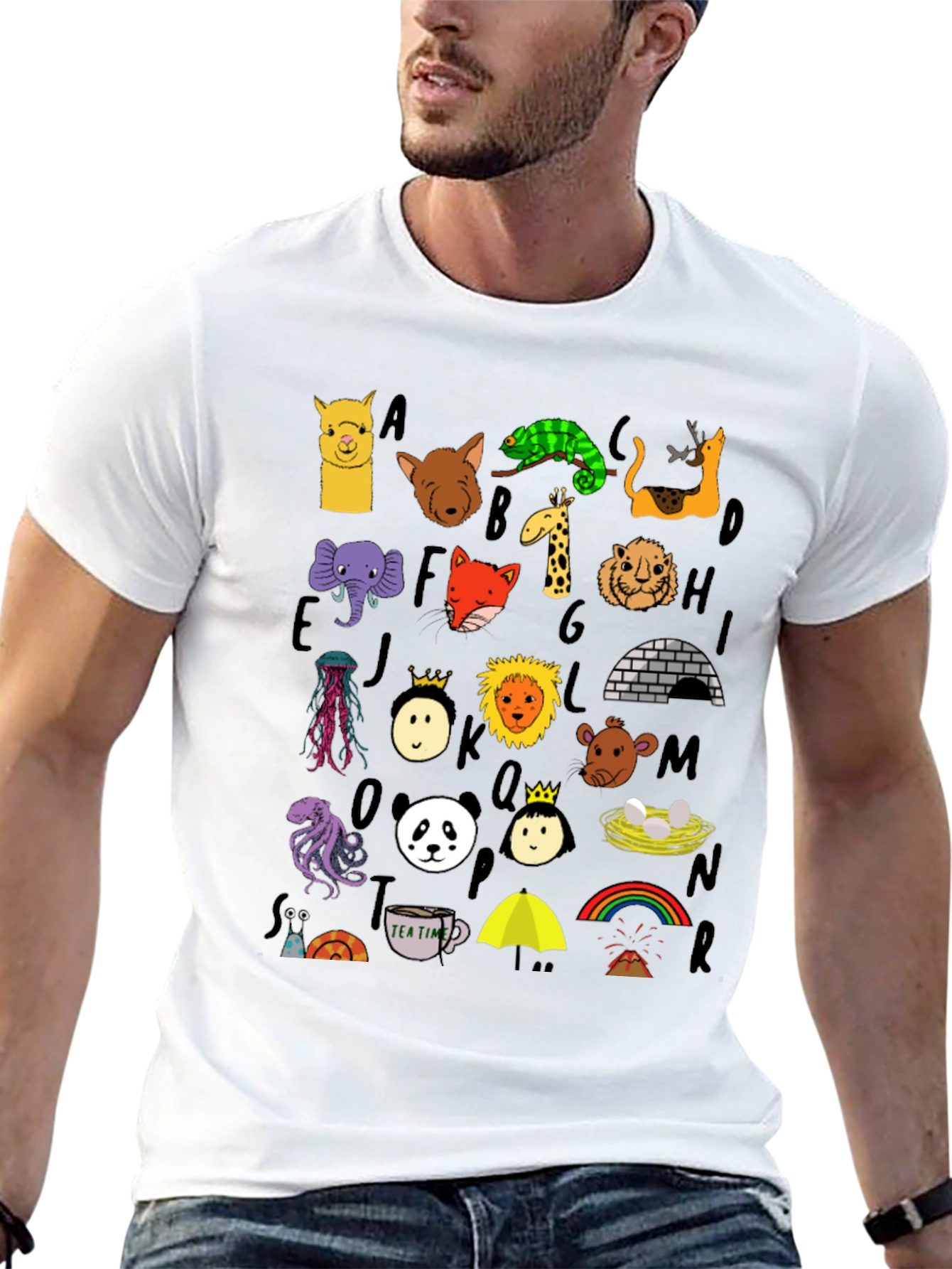 Animal Alphabet T-Shirt | Educational ABCs Tee
