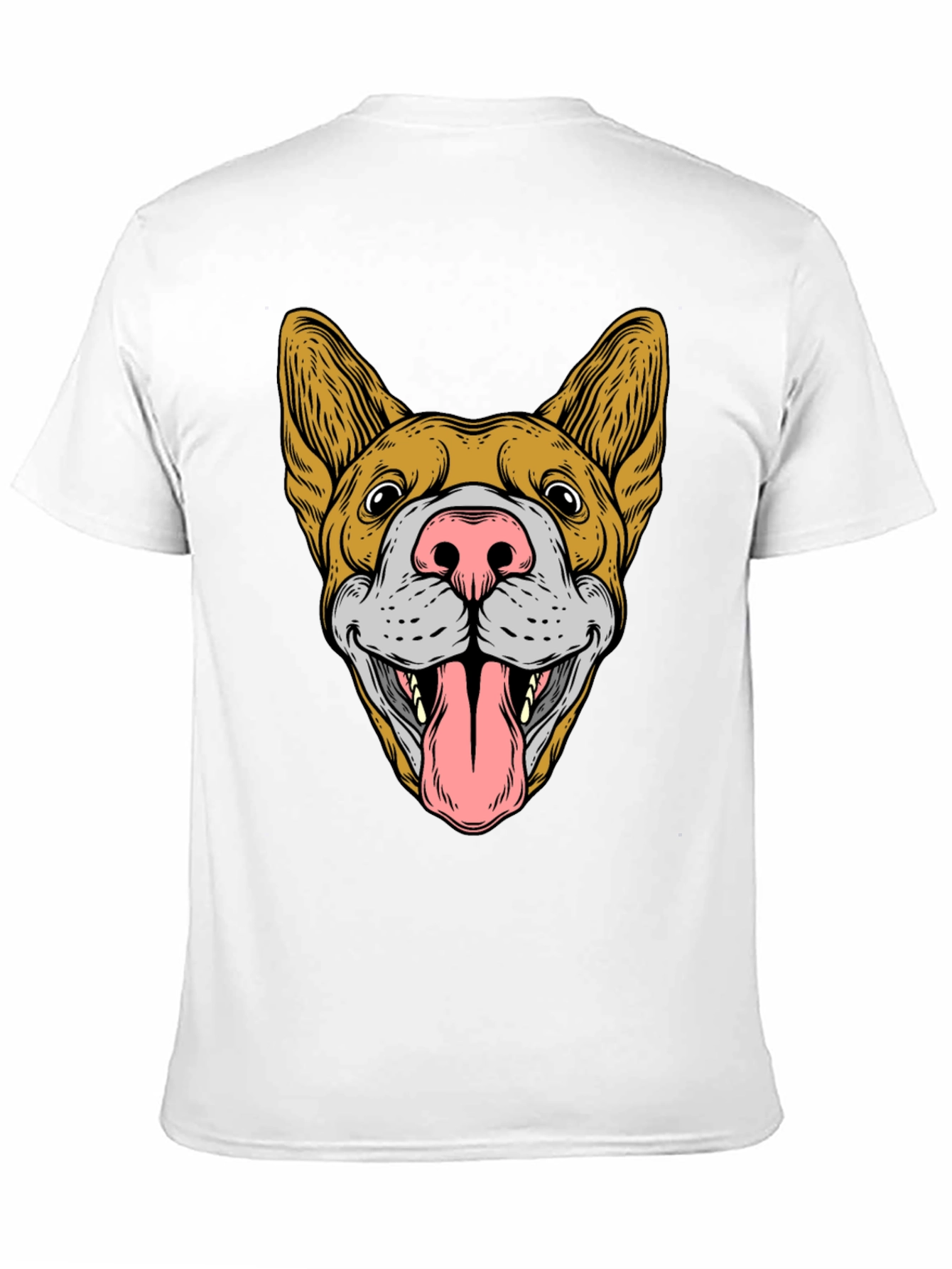 Dog Graphic Black T-Shirt