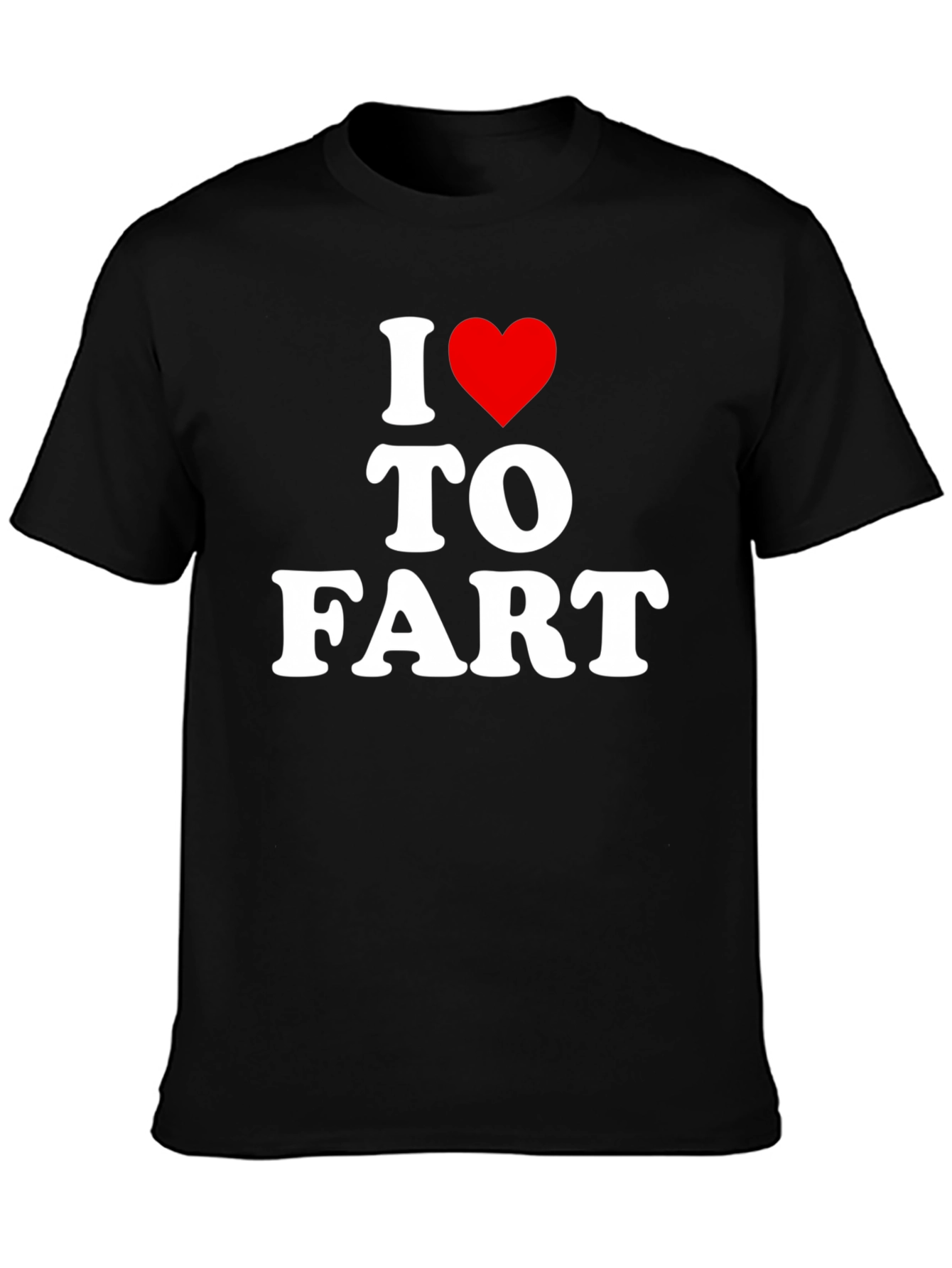 I Heart To Fart Funny Graphic T-Shirt