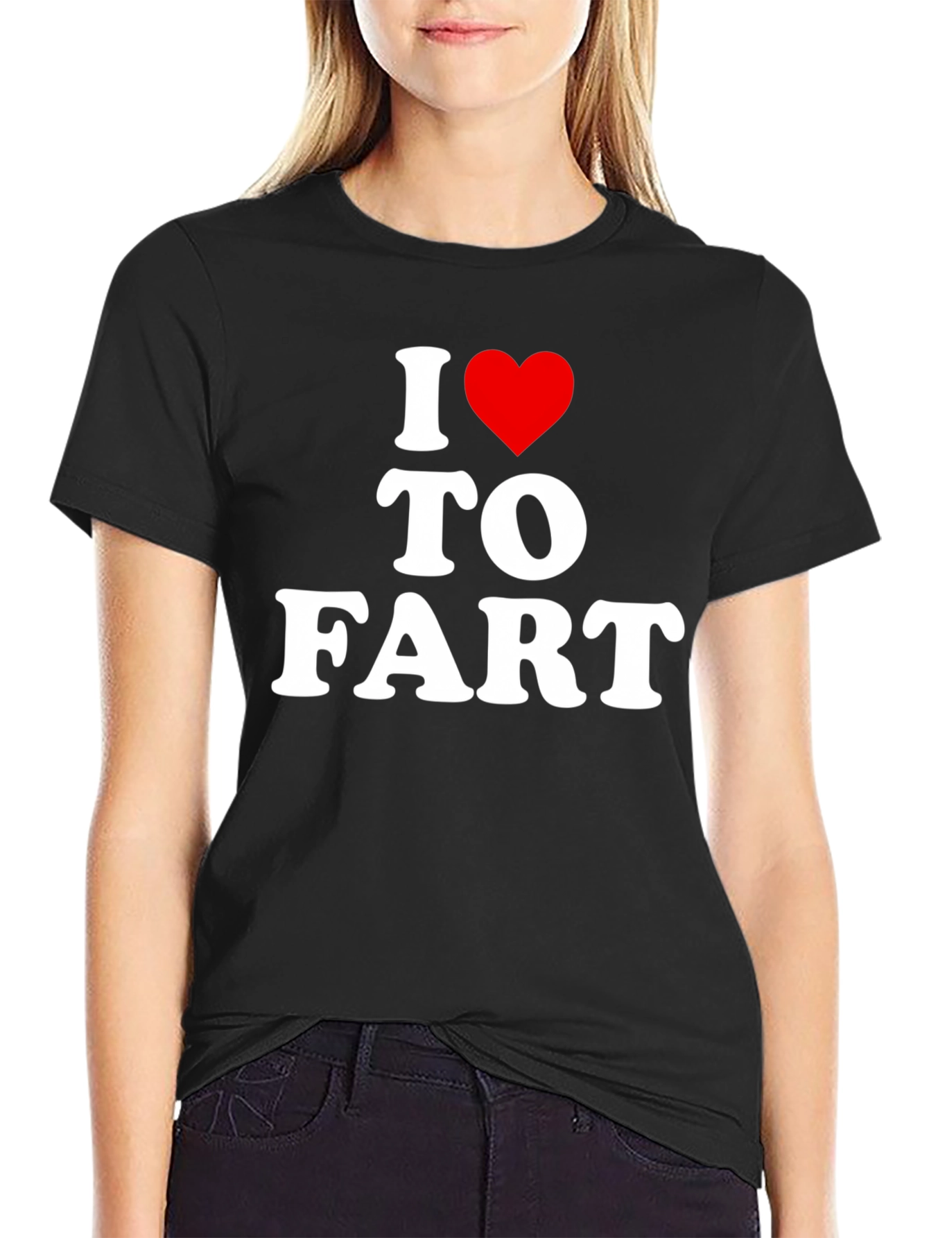 I Heart To Fart Funny Graphic T-Shirt