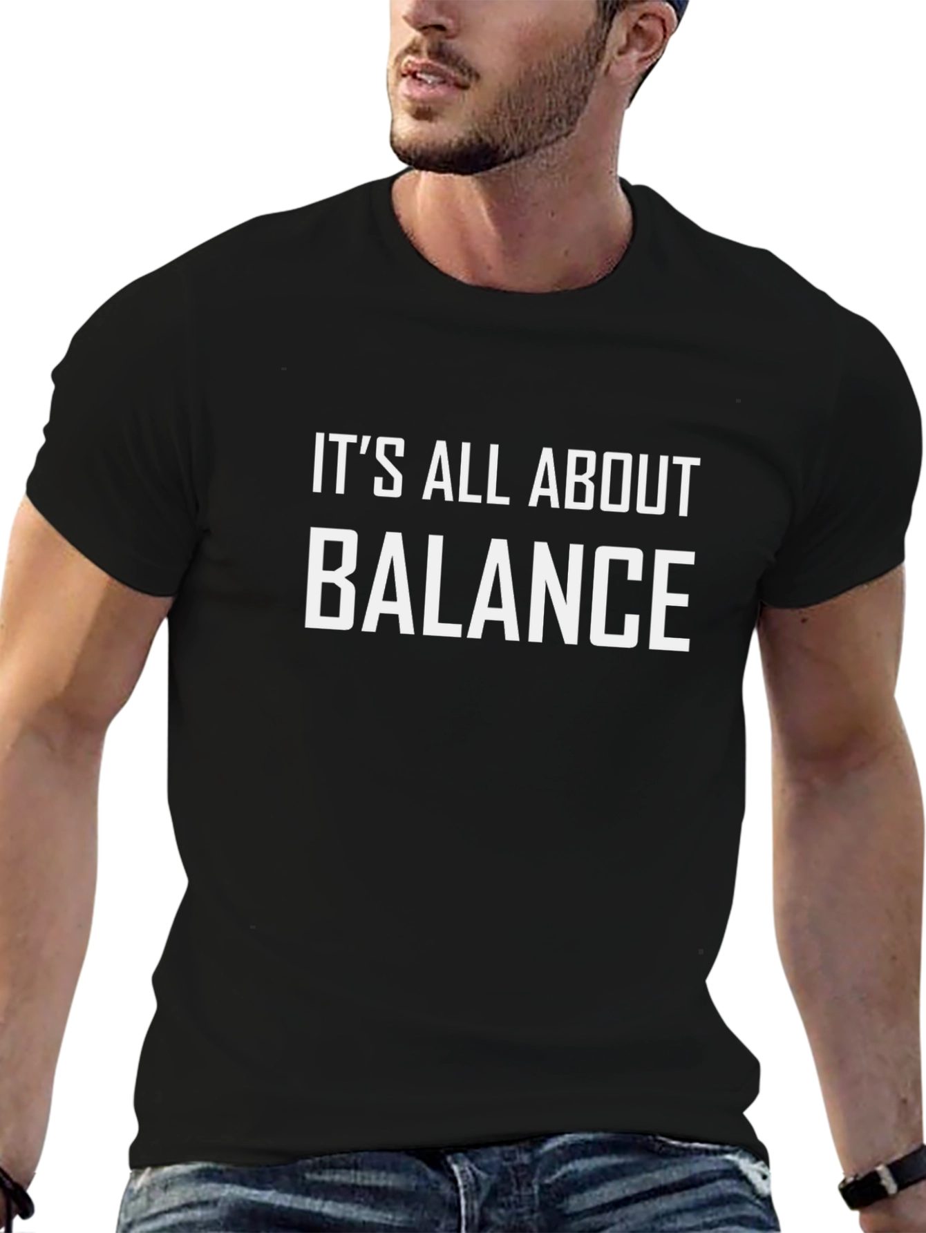 Its All About Balance T-Shirt - Mens Graphic Tee