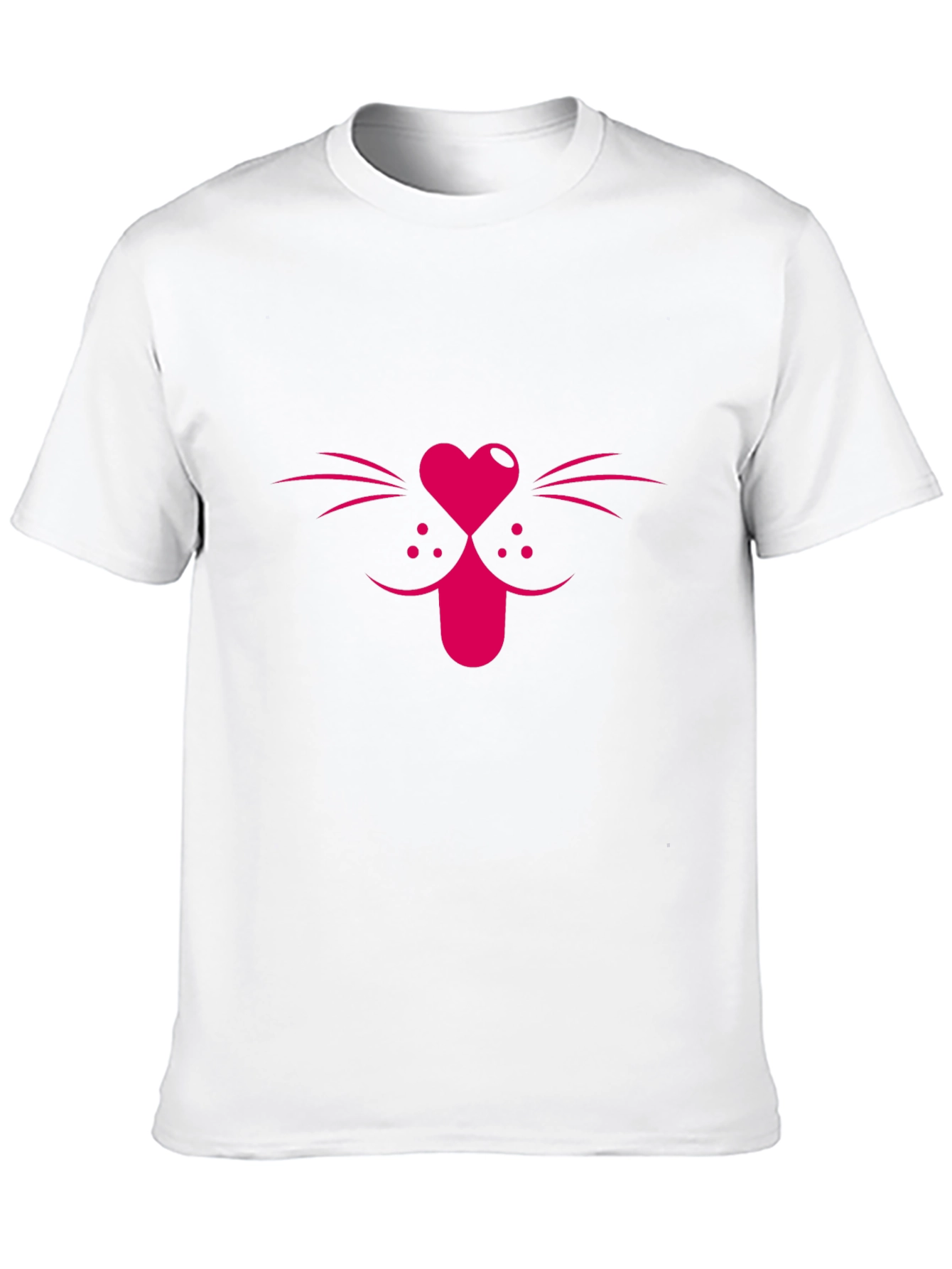 Heart Nose Kitty Tee