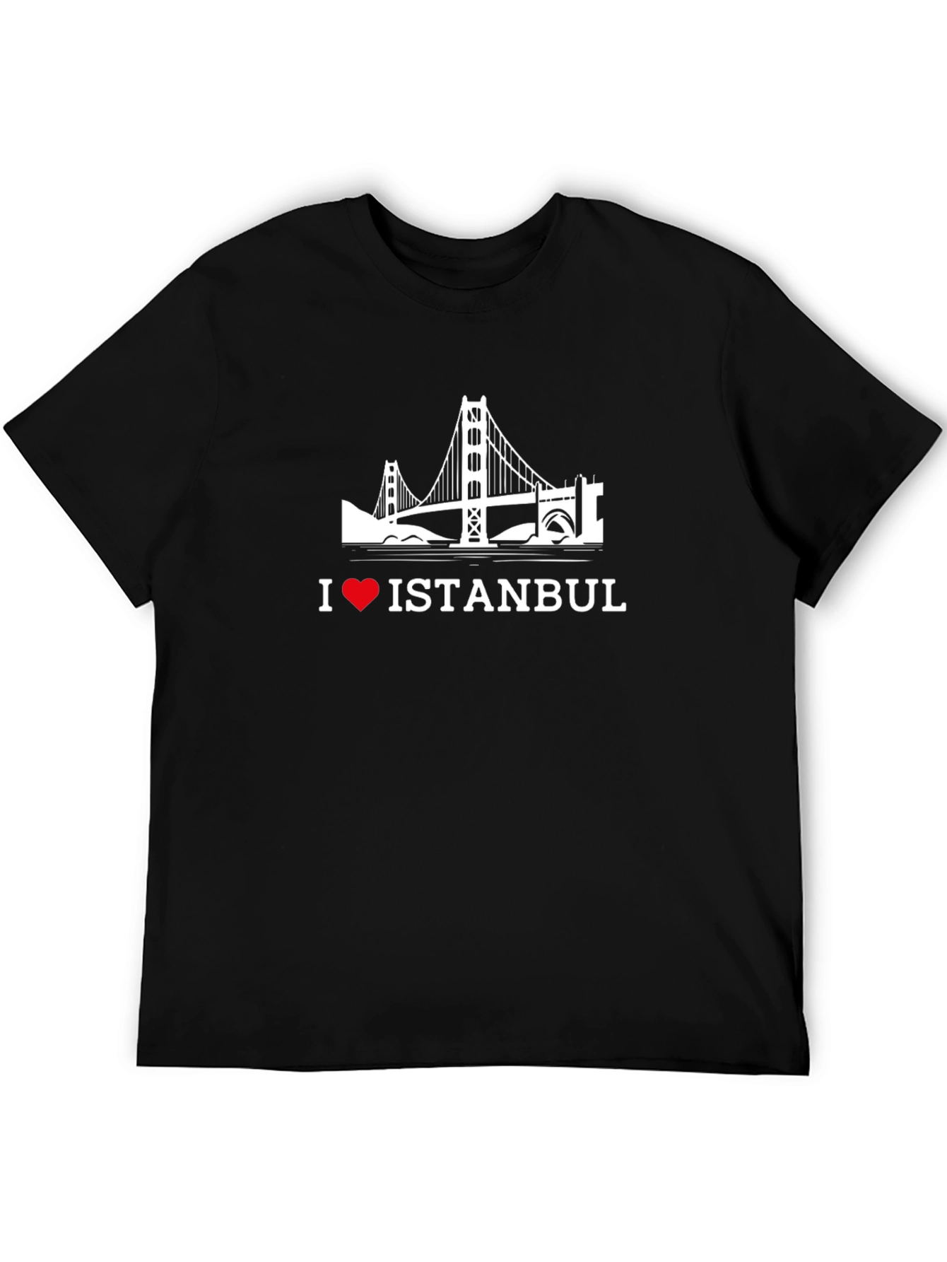I Love Istanbul Black T-Shirt