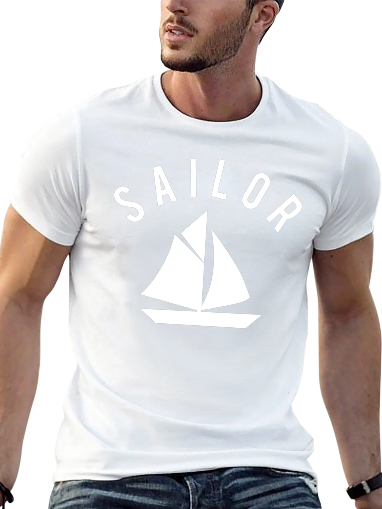Sailor Graphic Tee - Classic Boating T-Shirt