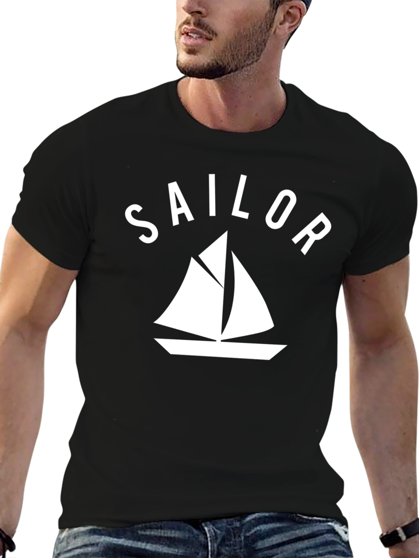 Sailor Graphic Tee - Classic Boating T-Shirt