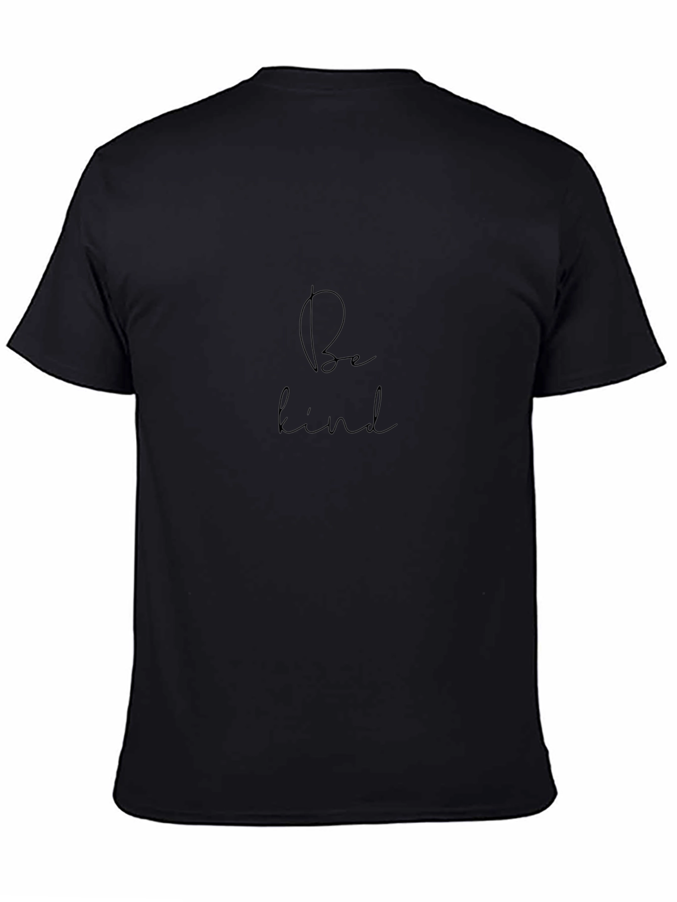 Be Kind Black T-Shirt - Stylish Comfort