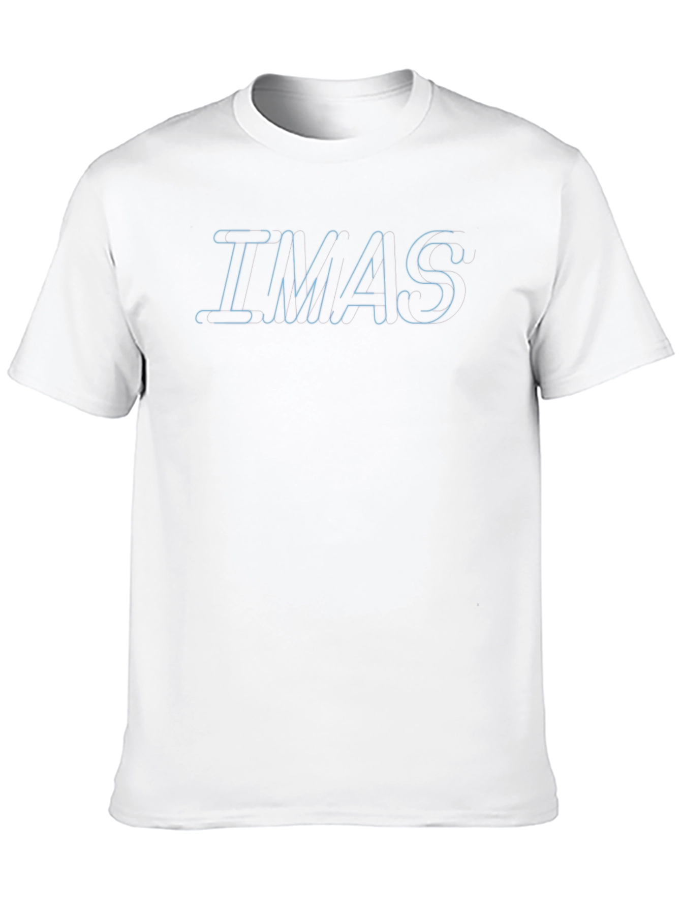 IMAS Graphic Tee - Casual Black T-Shirt
