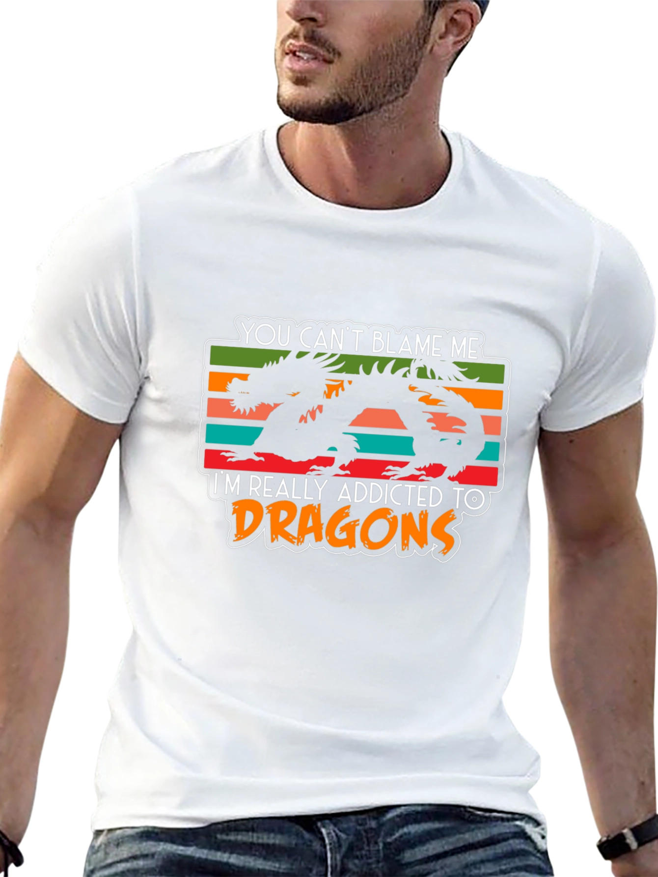 Addicted to Dragons Graphic Tee
