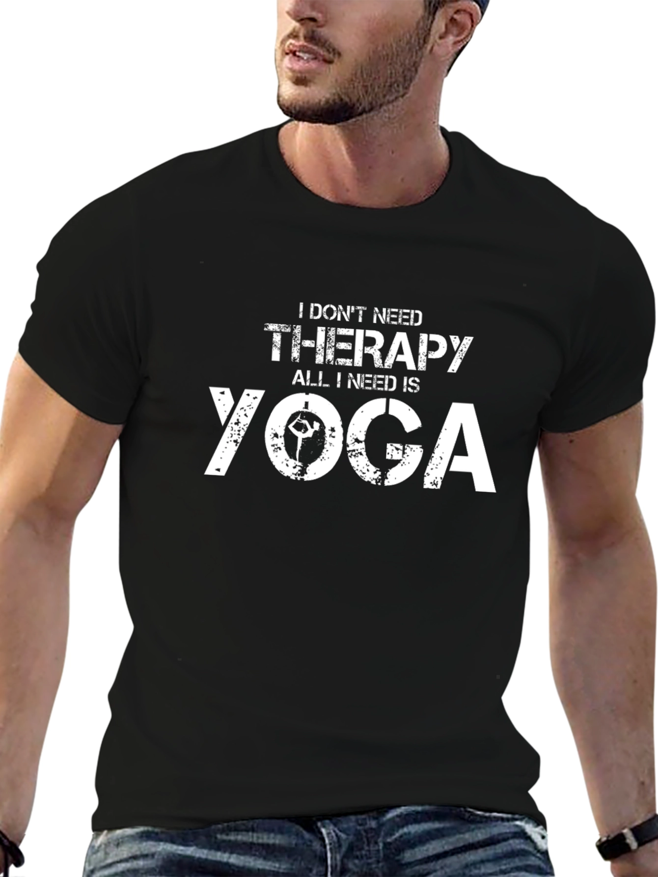 Yoga Therapy T-Shirt - Relax and Find Your Zen!