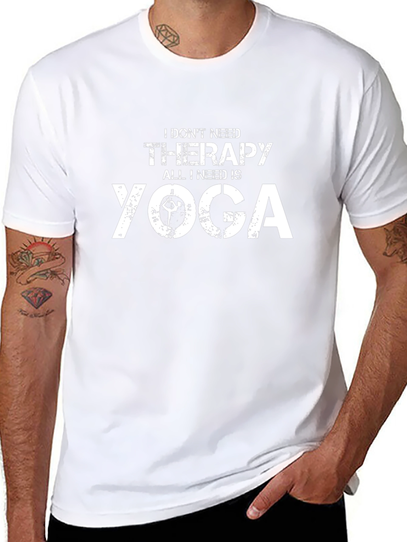 Yoga Therapy T-Shirt - Relax and Find Your Zen!