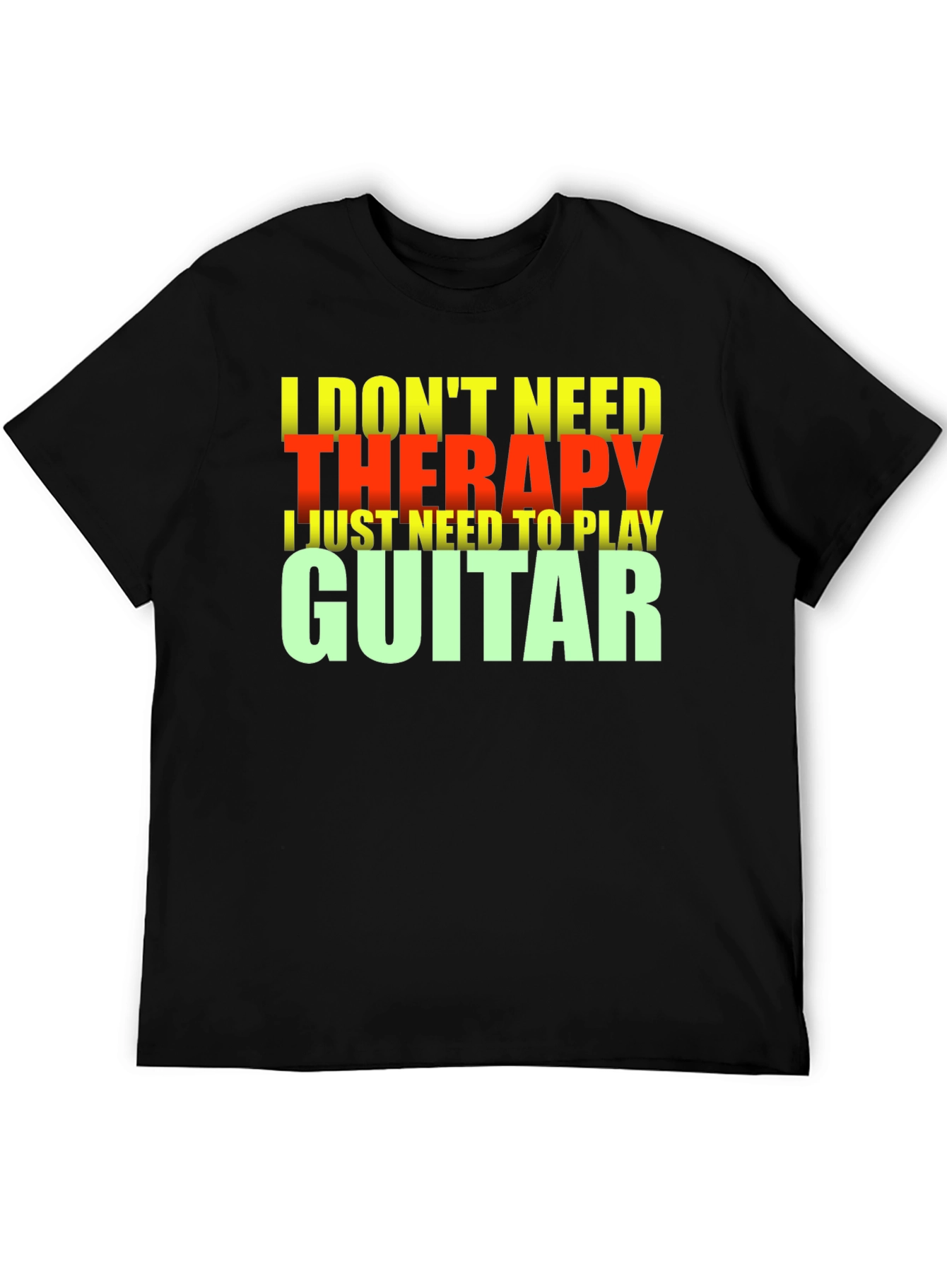 Guitar Therapy T-Shirt - Music Lover Tee