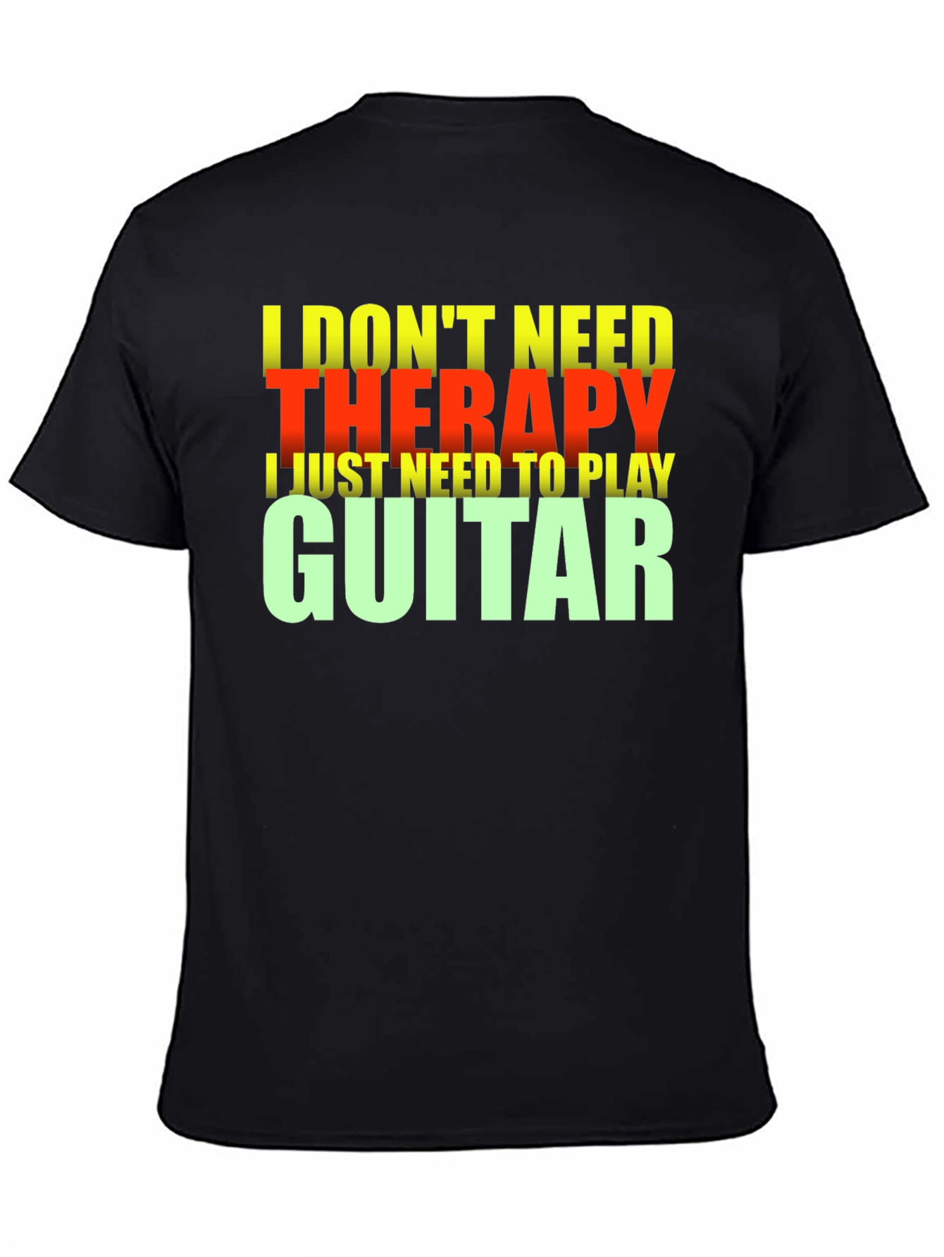 Guitar Therapy T-Shirt - Music Lover Tee