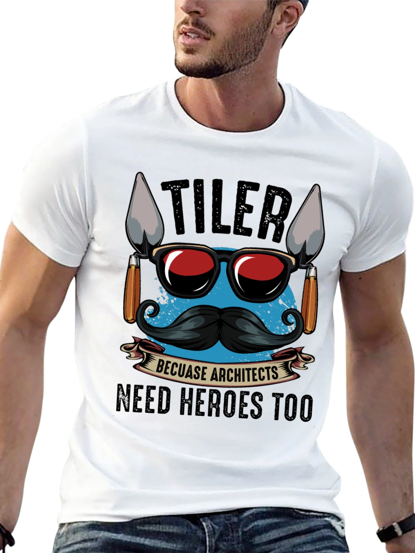 Tiler Hero T-Shirt - Architect Tribute Tee