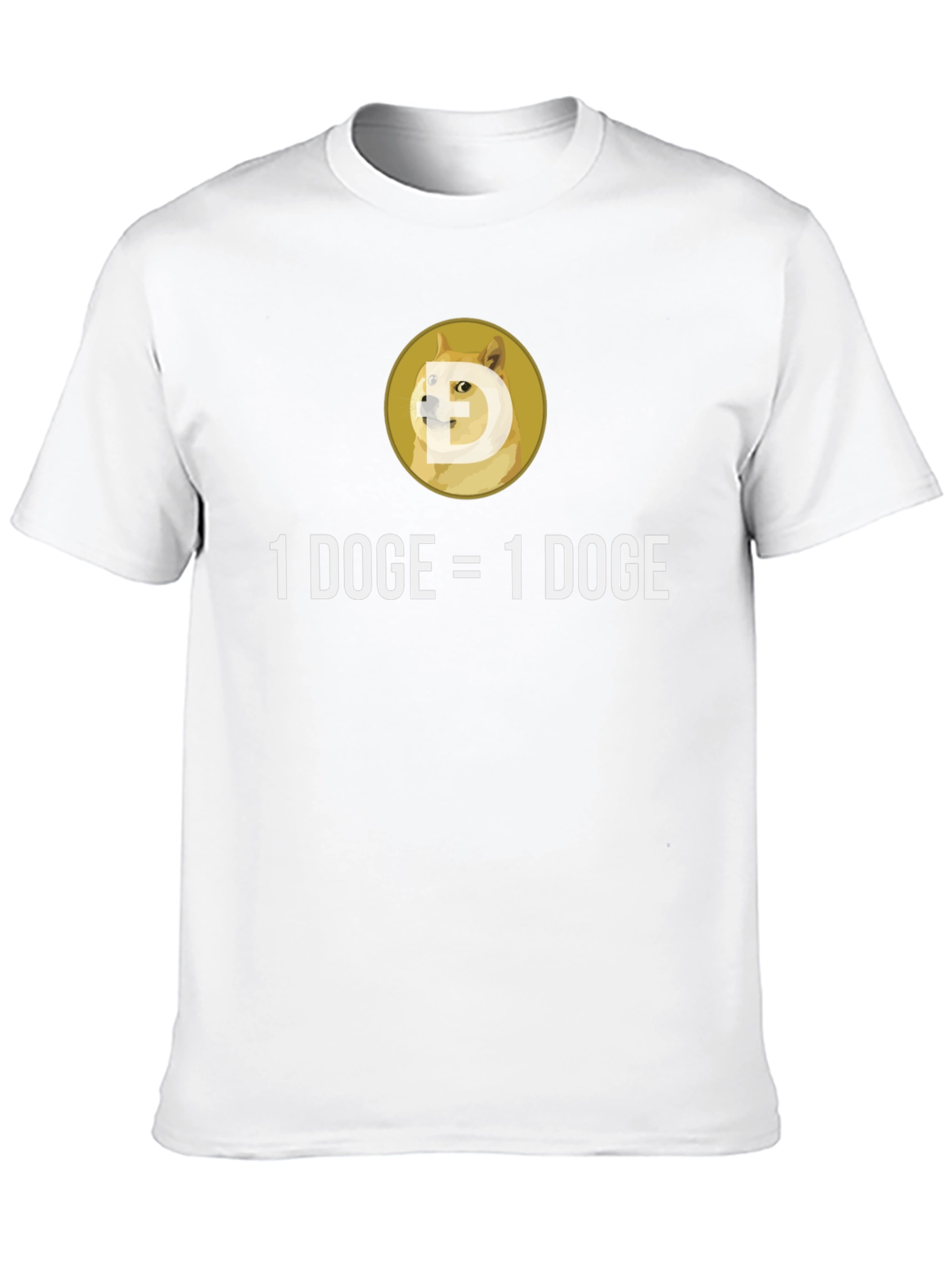 Doge Meme T-Shirt - 1 DOGE = 1 DOGE
