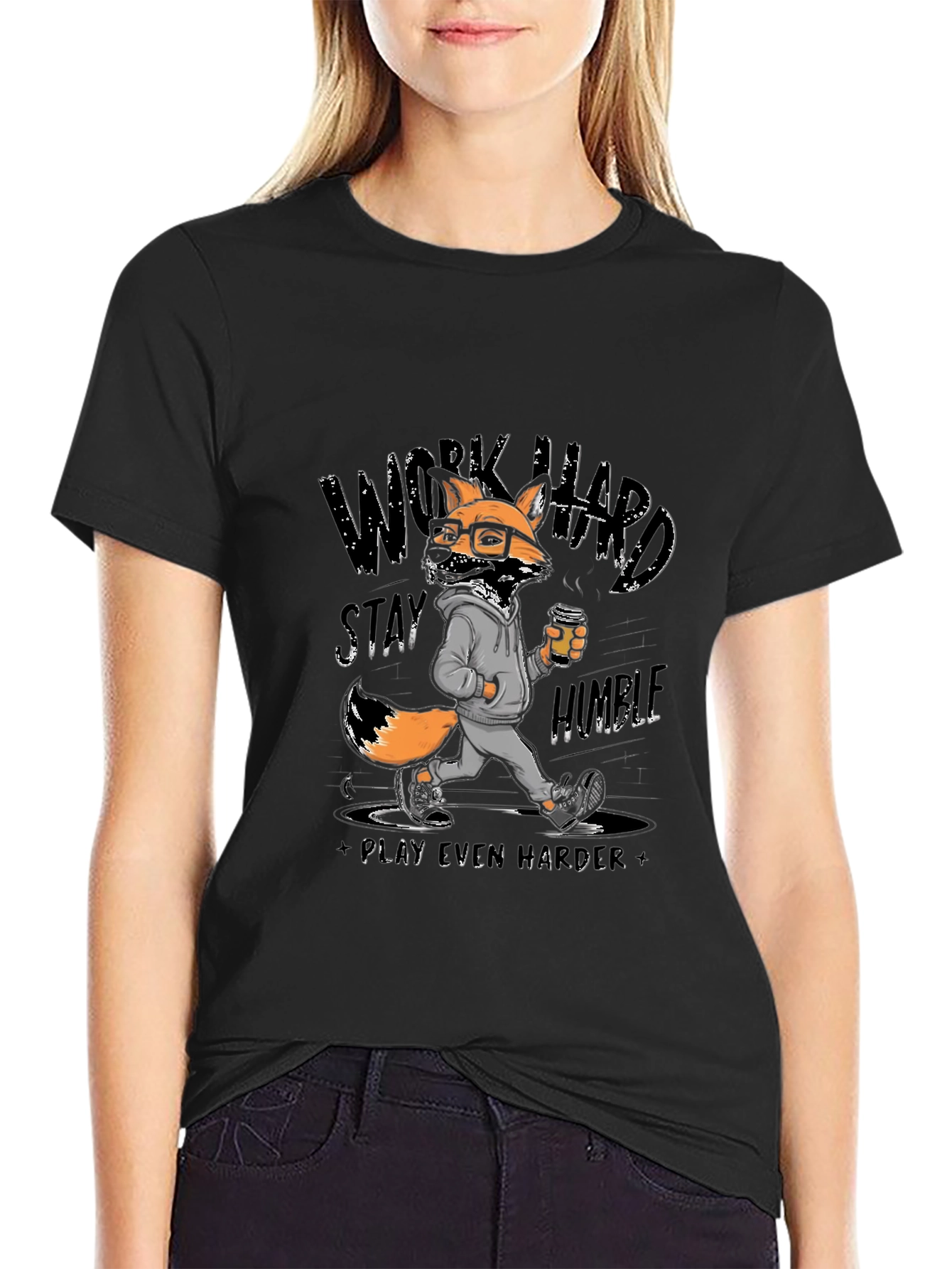 Work Hard Stay Humble Graphic T-Shirt