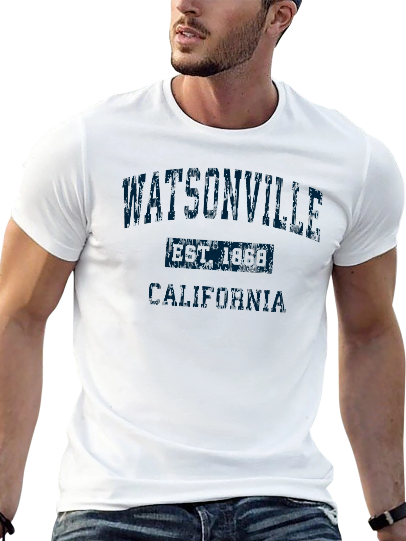 Watsonville CA Retro Graphic T-Shirt
