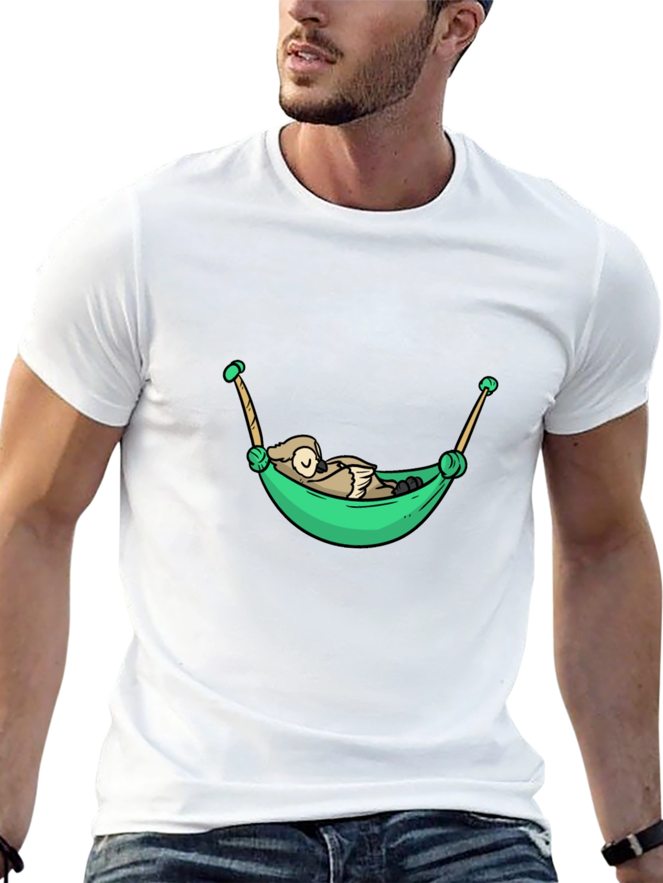 Relaxed Owl Hammock T-Shirt