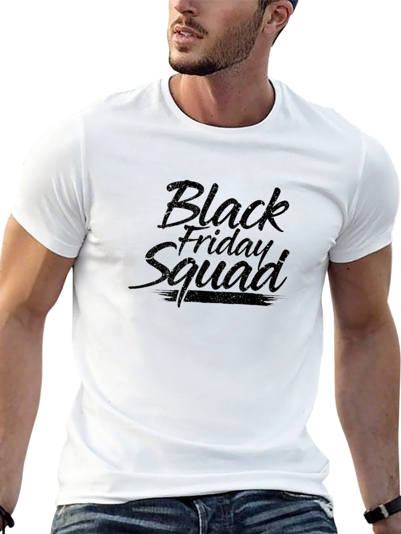 Black Friday Squad Graphic Tee - Mens Black Shirt