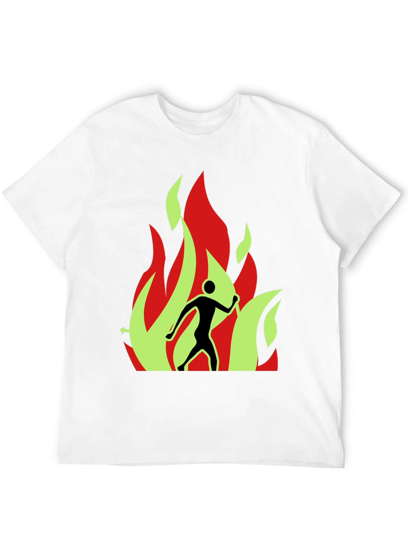 Burning Man Graphic Tee - Black T-Shirt