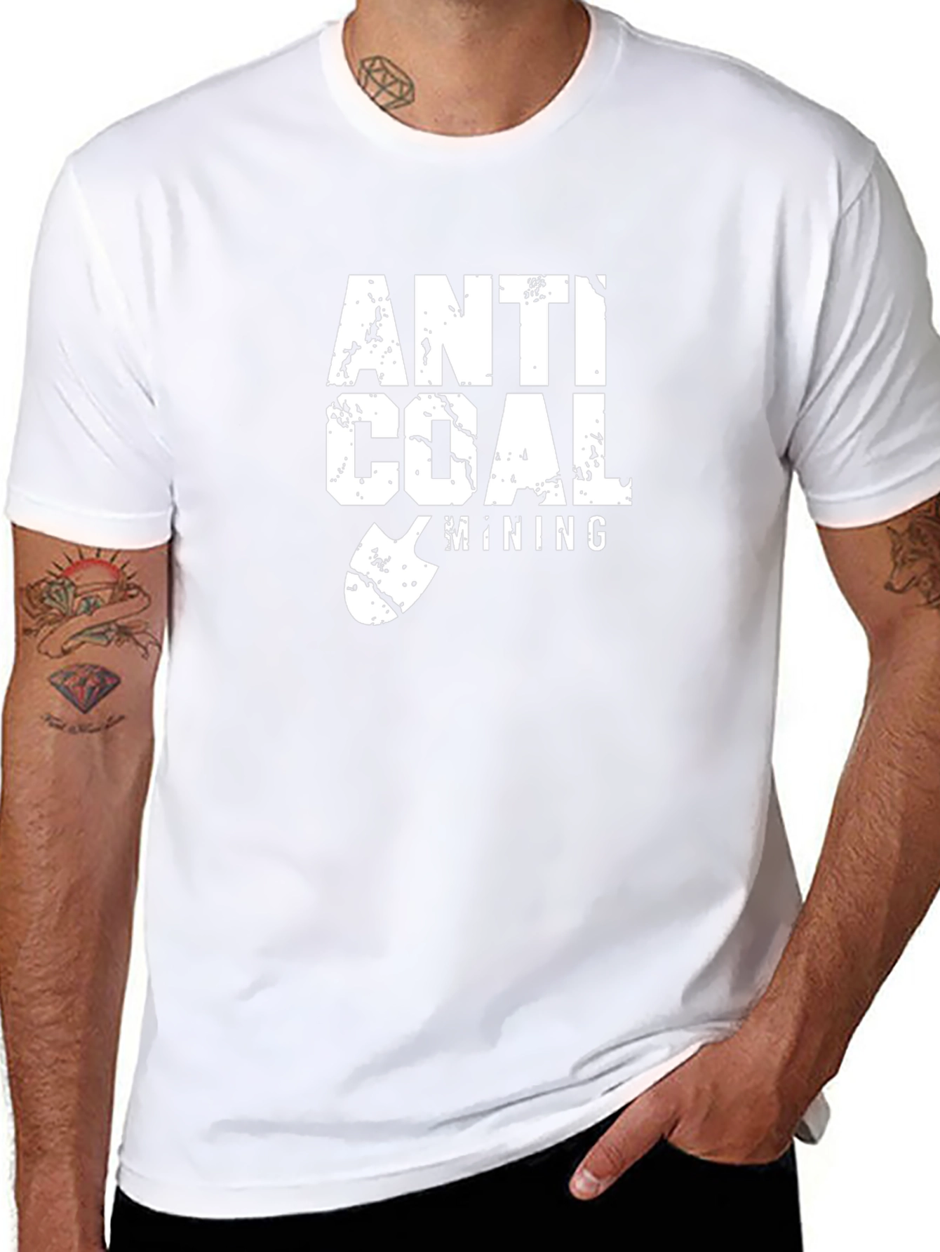 Anti Coal Mining Graphic Tee - Activism T-Shirt
