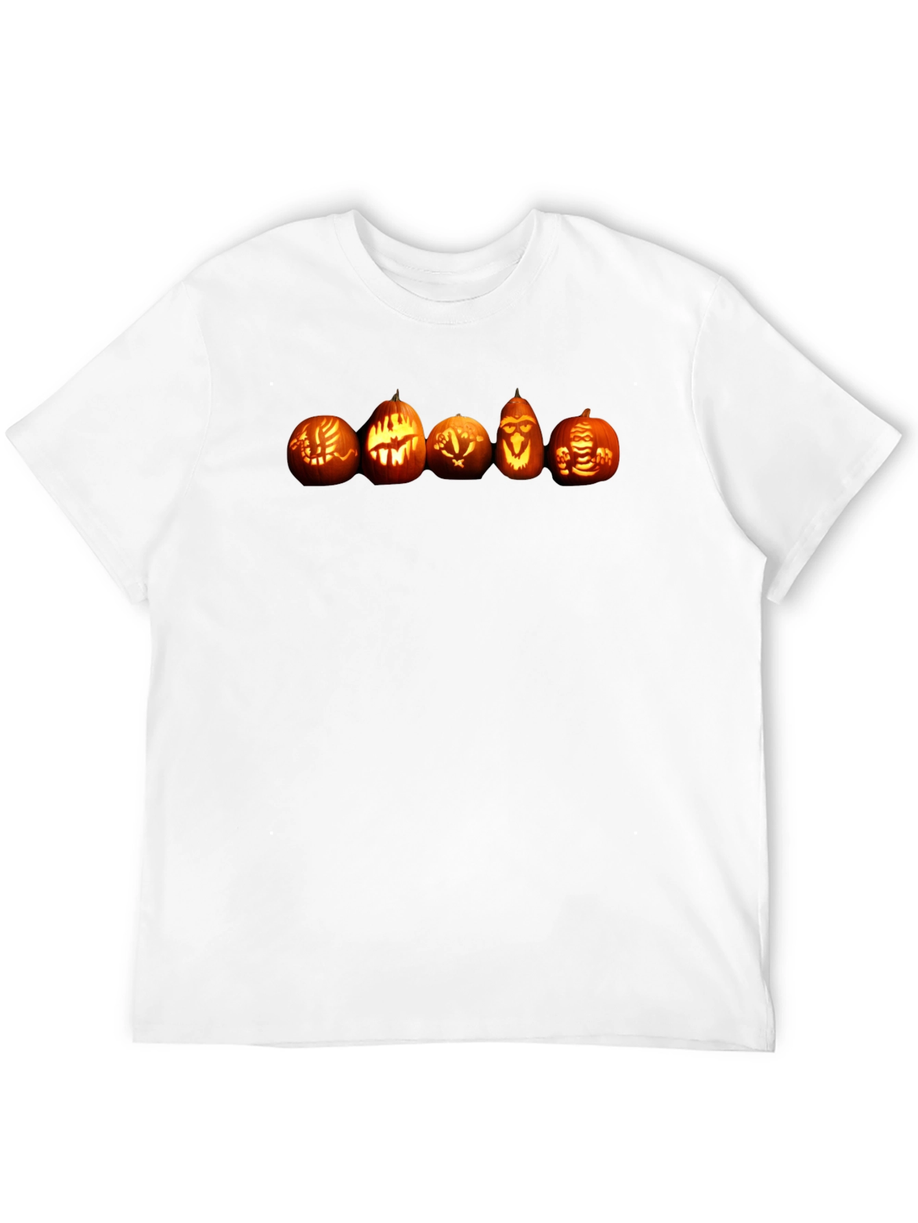 Pumpkin Faces T-Shirt - Halloween Style