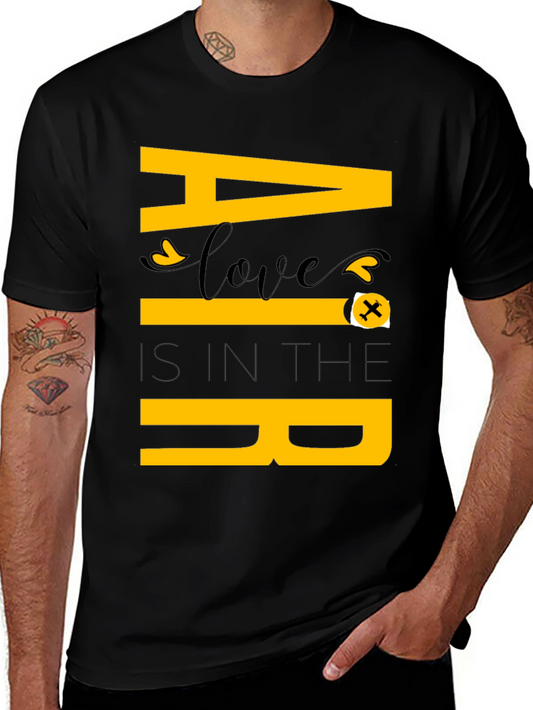 Air Love Graphic Tee - Unique Aviation Inspired Shirt