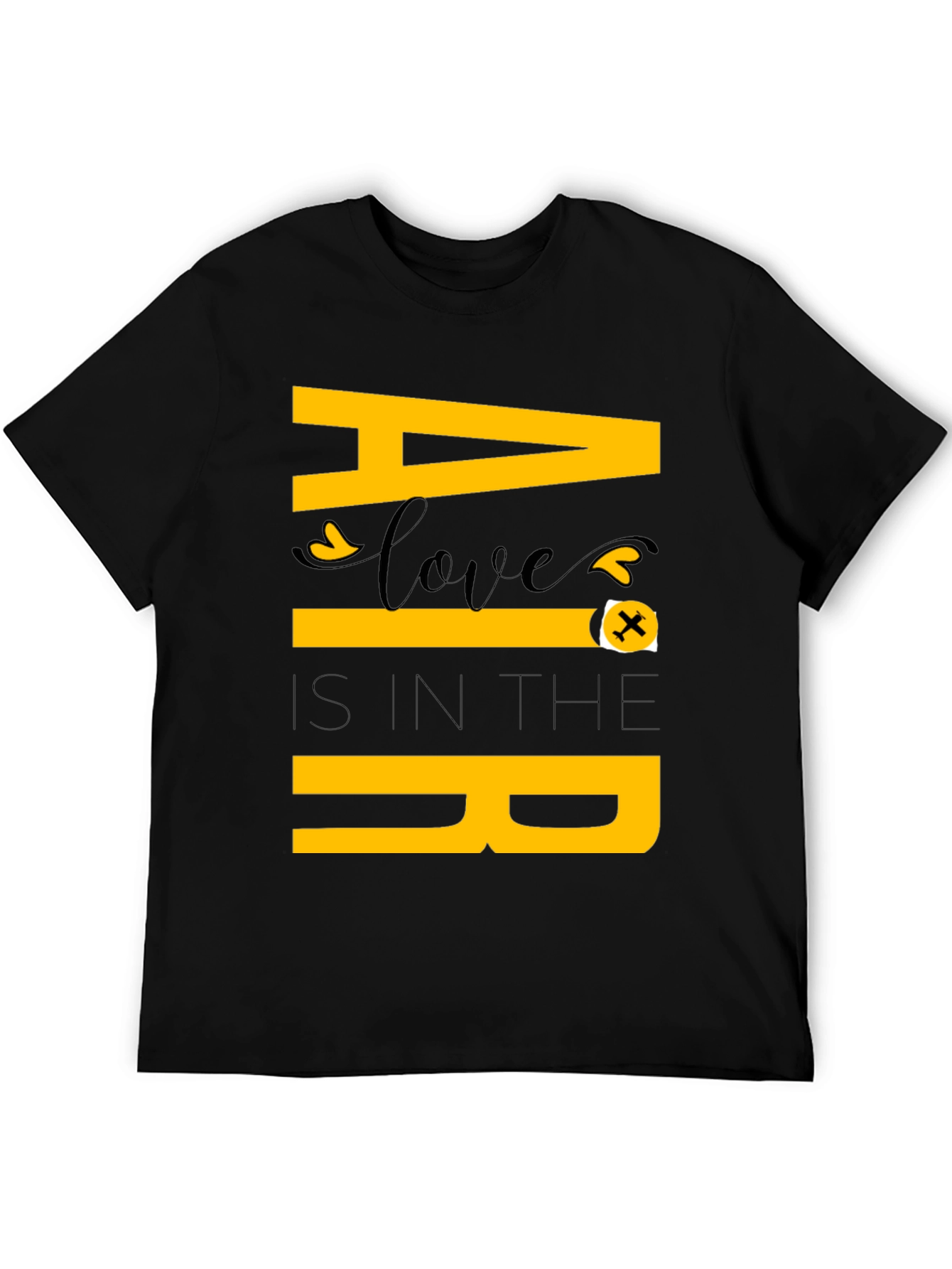 Air Love Graphic Tee - Unique Aviation Inspired Shirt