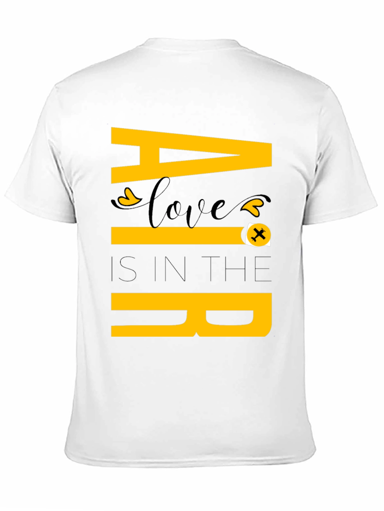 Air Love Graphic Tee - Unique Aviation Inspired Shirt