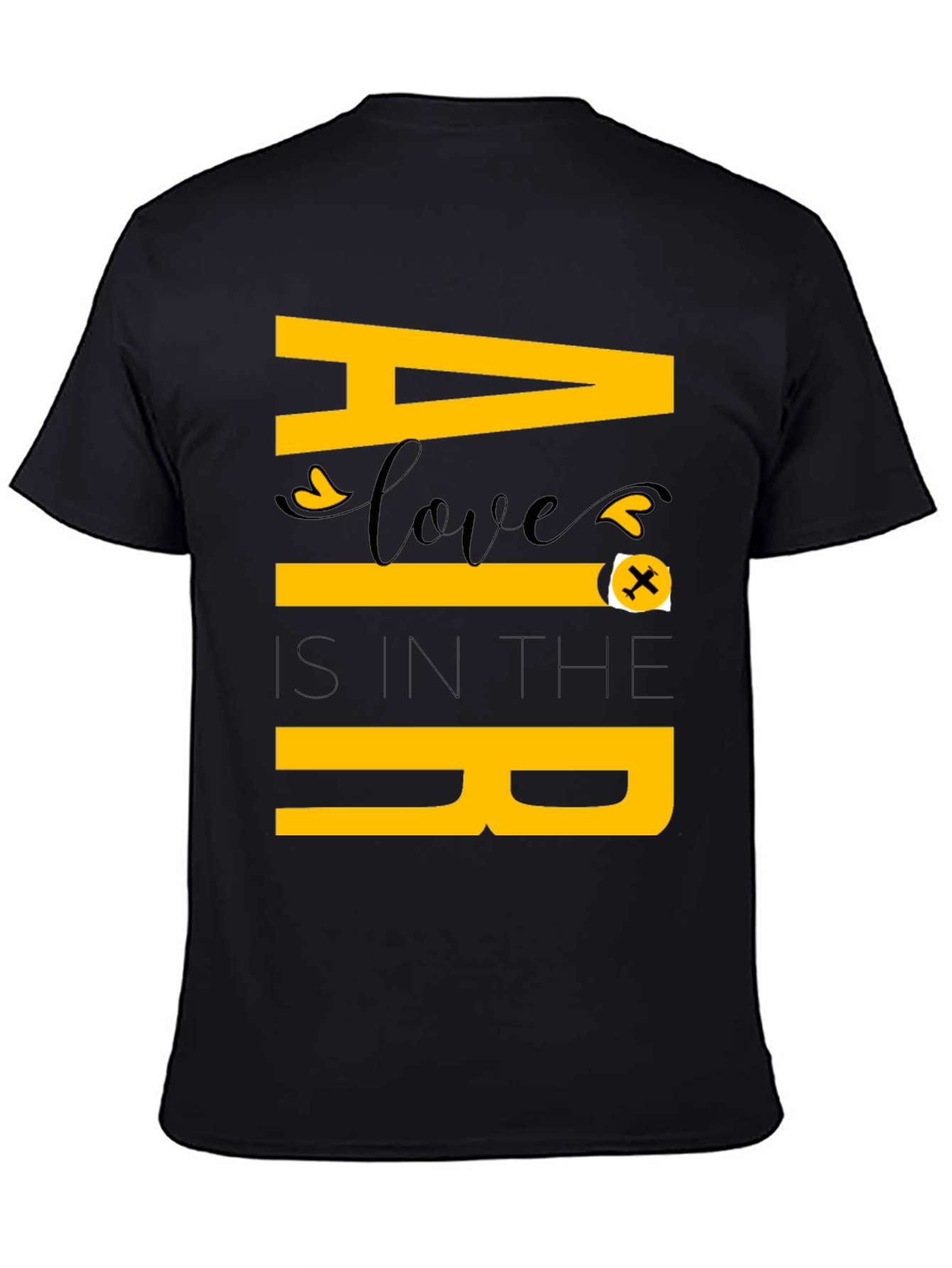 Air Love Graphic Tee - Unique Aviation Inspired Shirt
