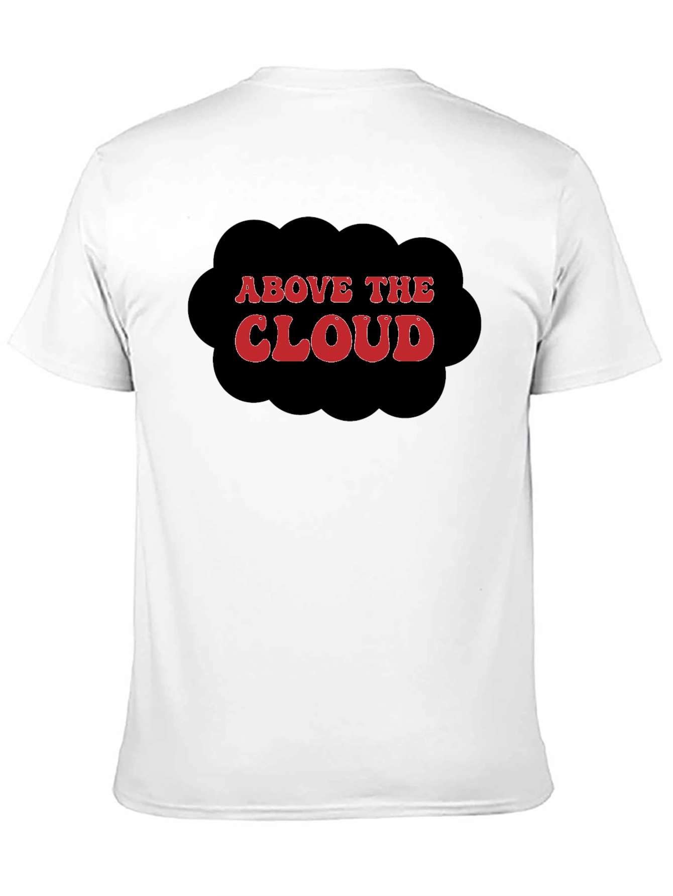 Above the Cloud Black Graphic Tee