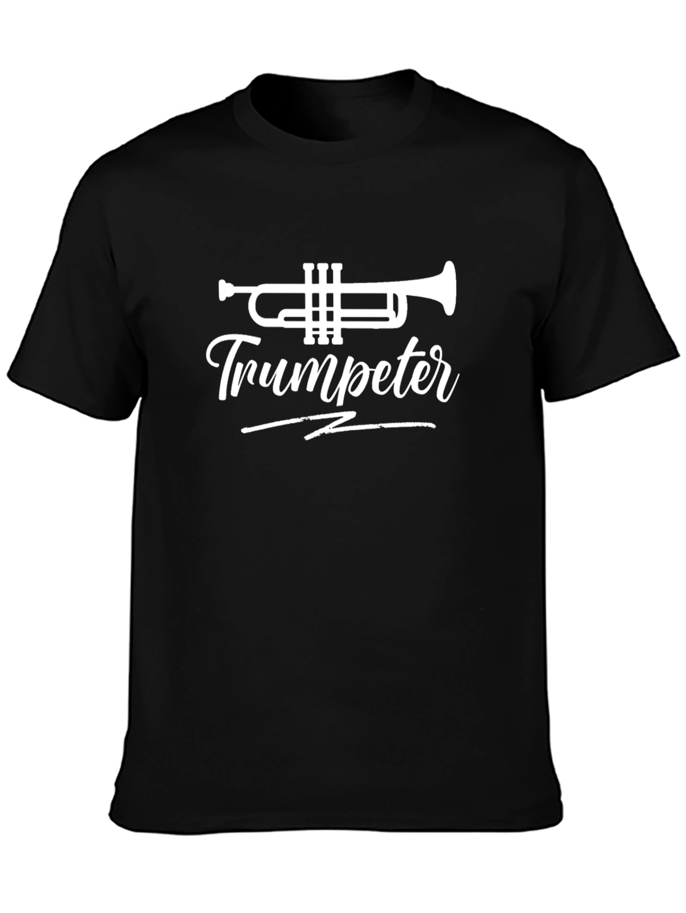 Trumpeter Graphic Tee - Musician T-Shirt