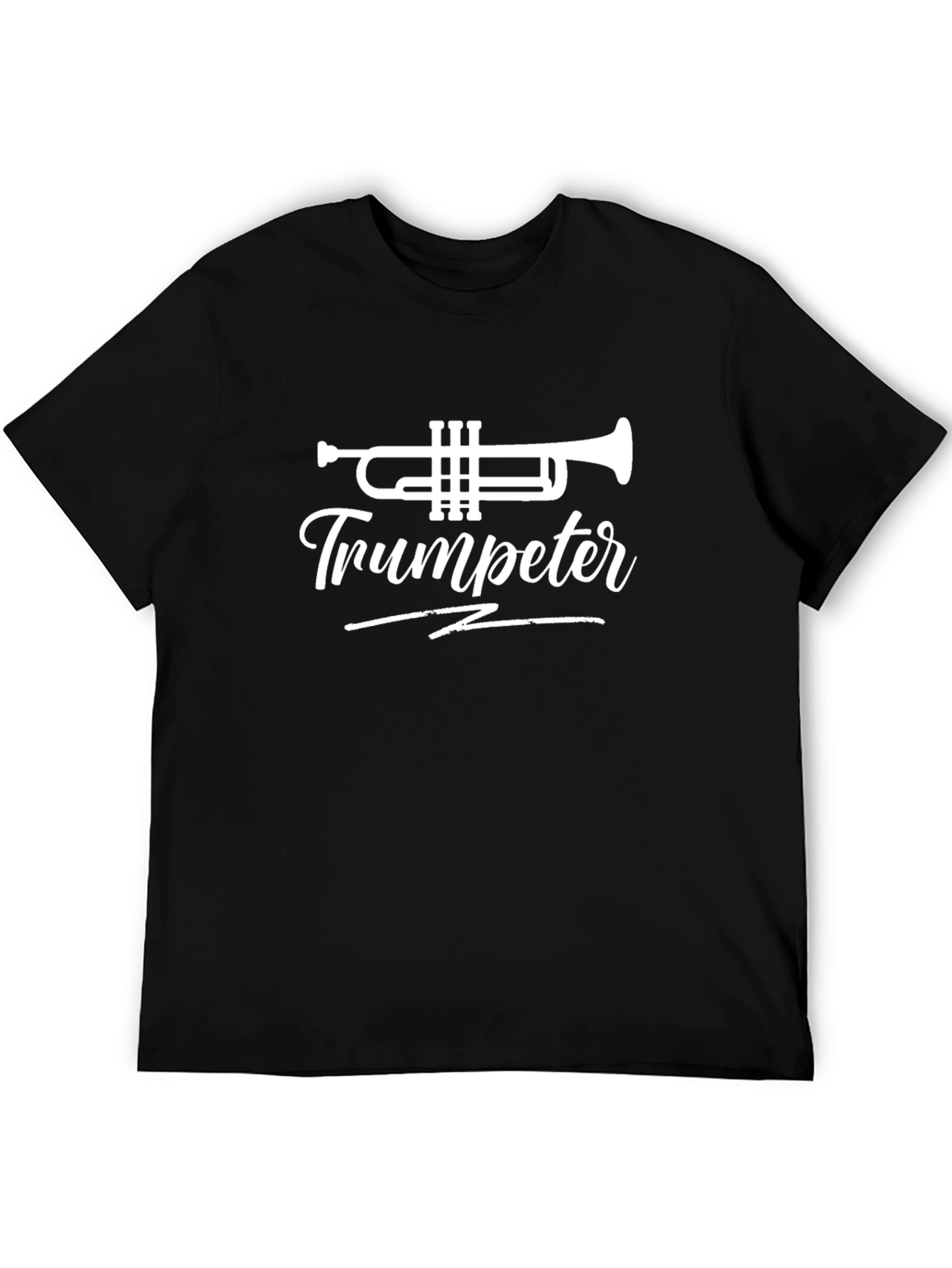 Trumpeter Graphic Tee - Musician T-Shirt
