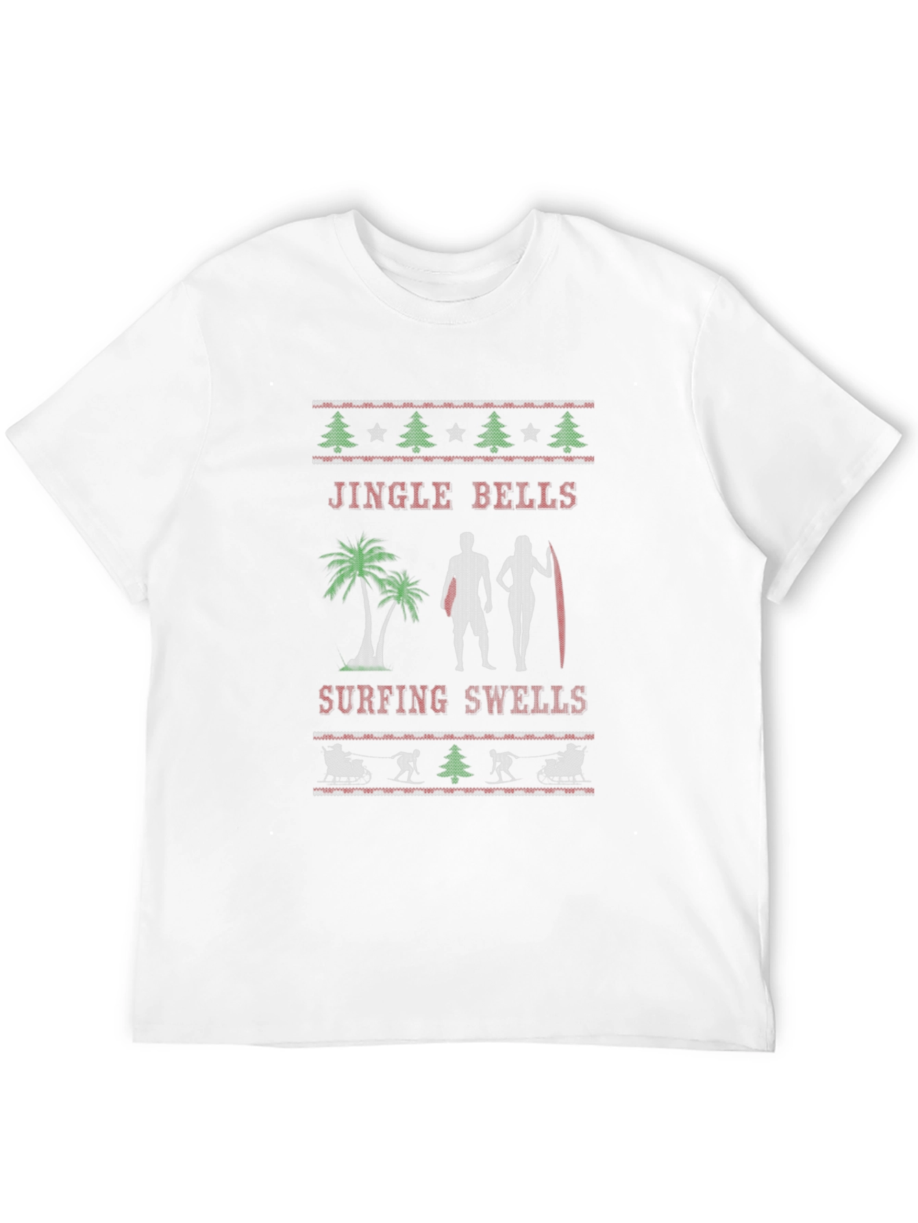 Surfing Swells Holiday Tee