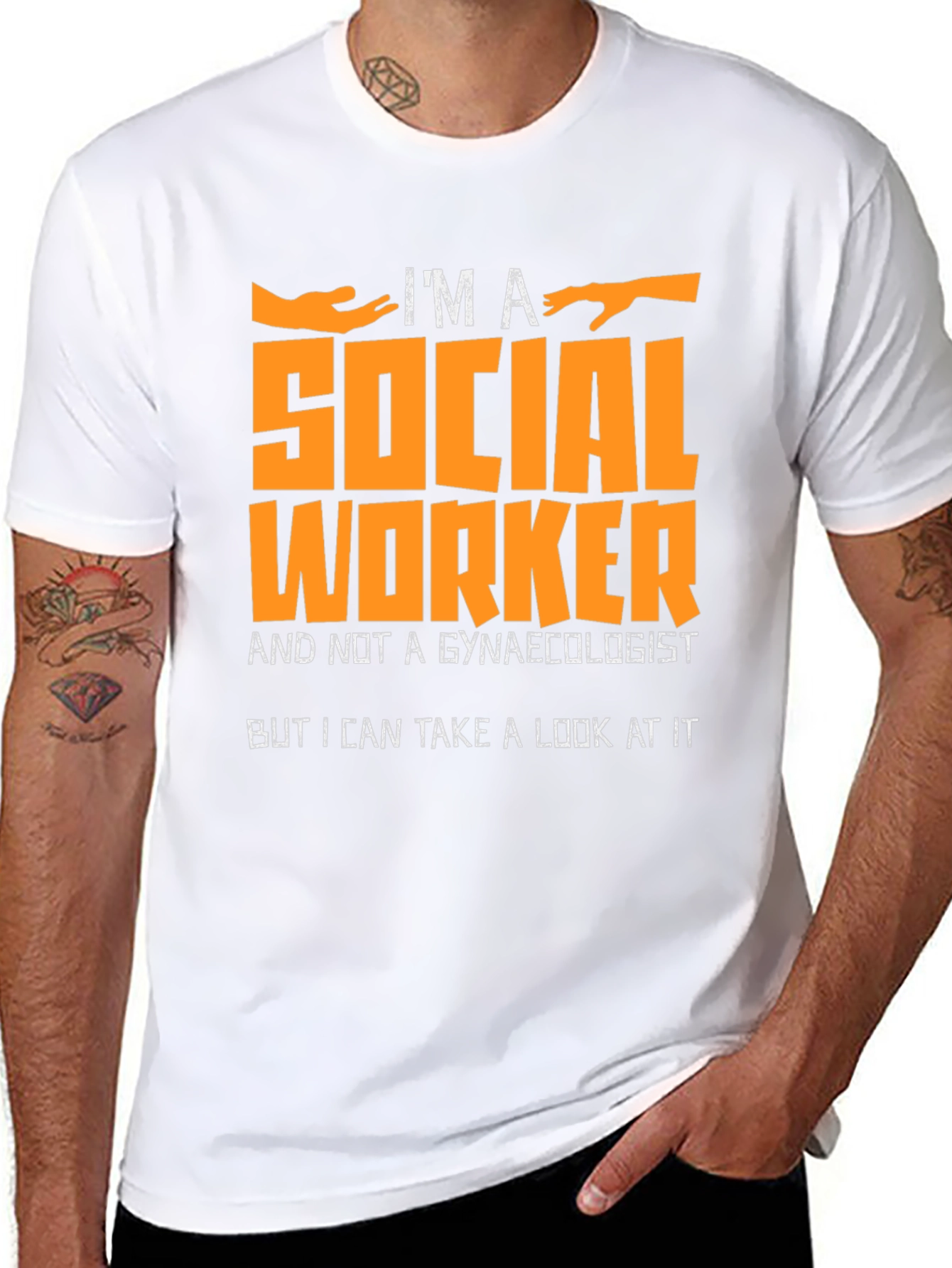 Im A Social Worker Graphic T-Shirt