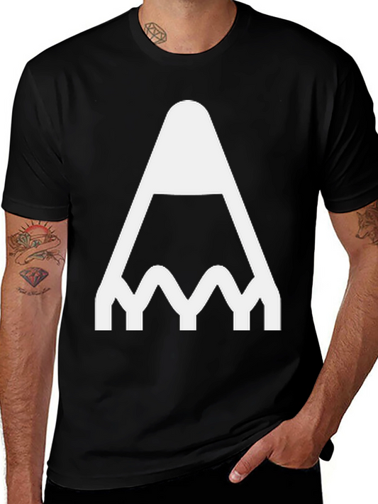 Pencil Icon Black T-Shirt